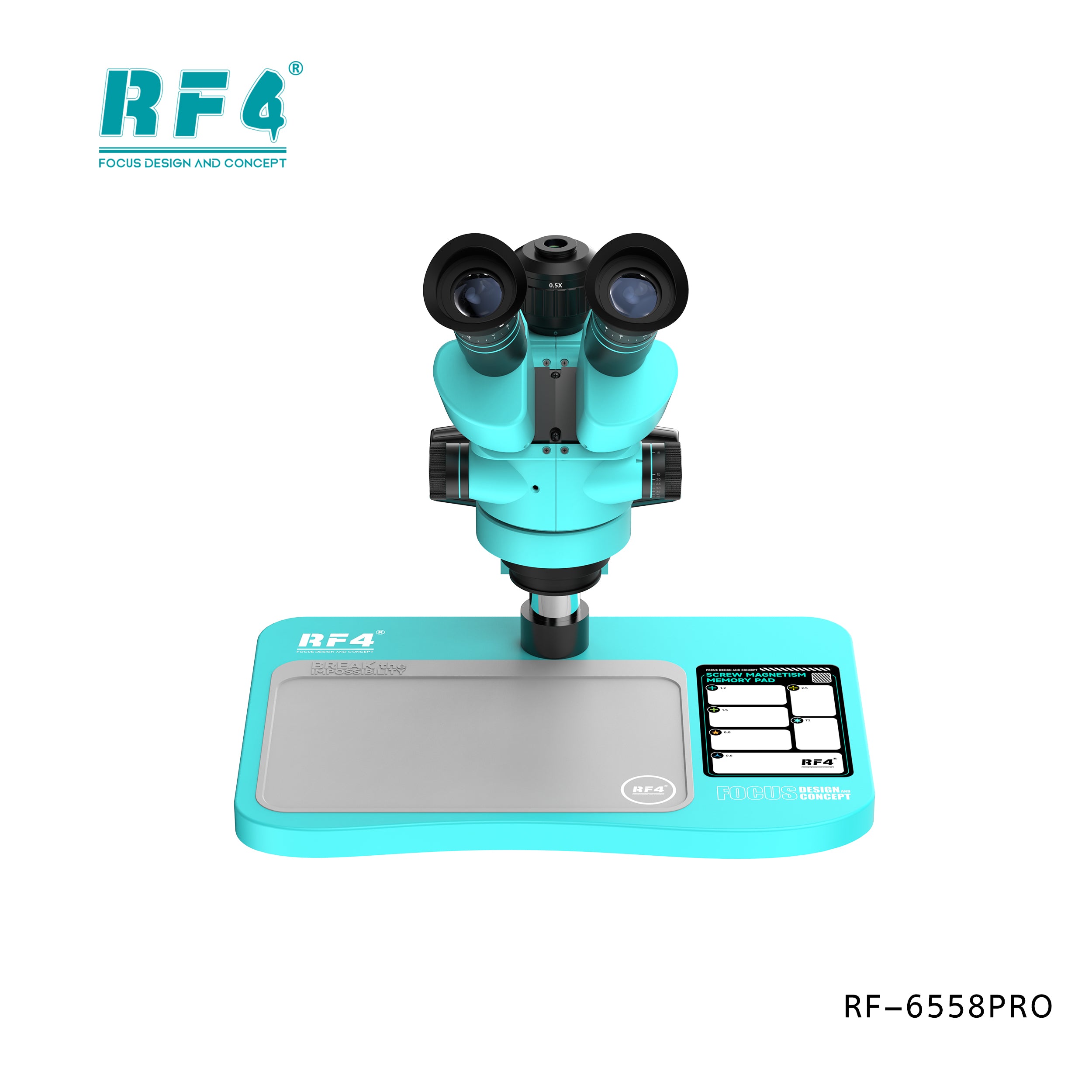 Microscopio Rf4 Rf-6558 Pro (6.5X – 58X) |+4,000 reseñas 4.9/5 | recibe en 2 días