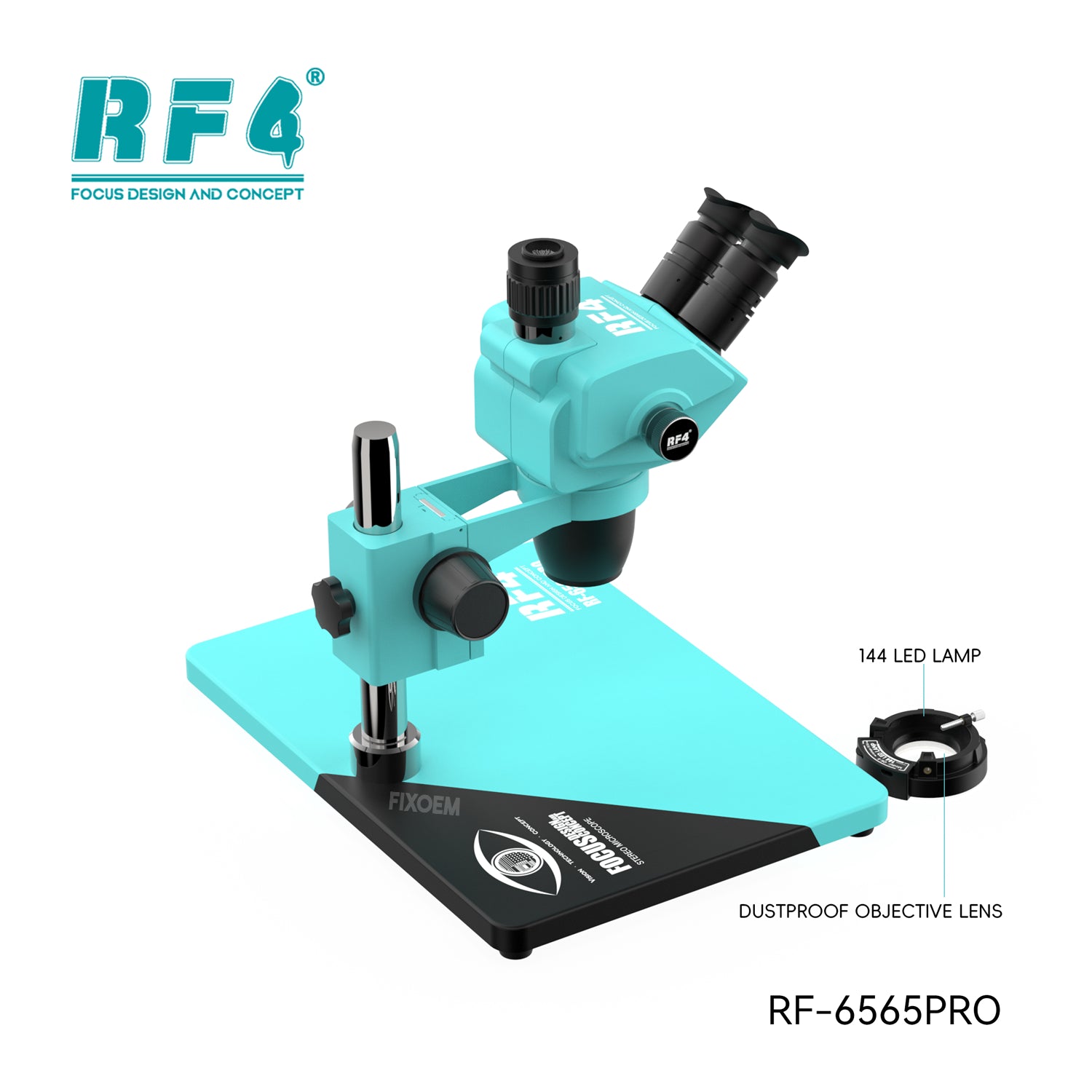 Microscopio Trinocular Rf4 Rf-6565 Pro (6.5X – 6.5X) |+4,000 reseñas 4.9/5 | recibe en 2 días