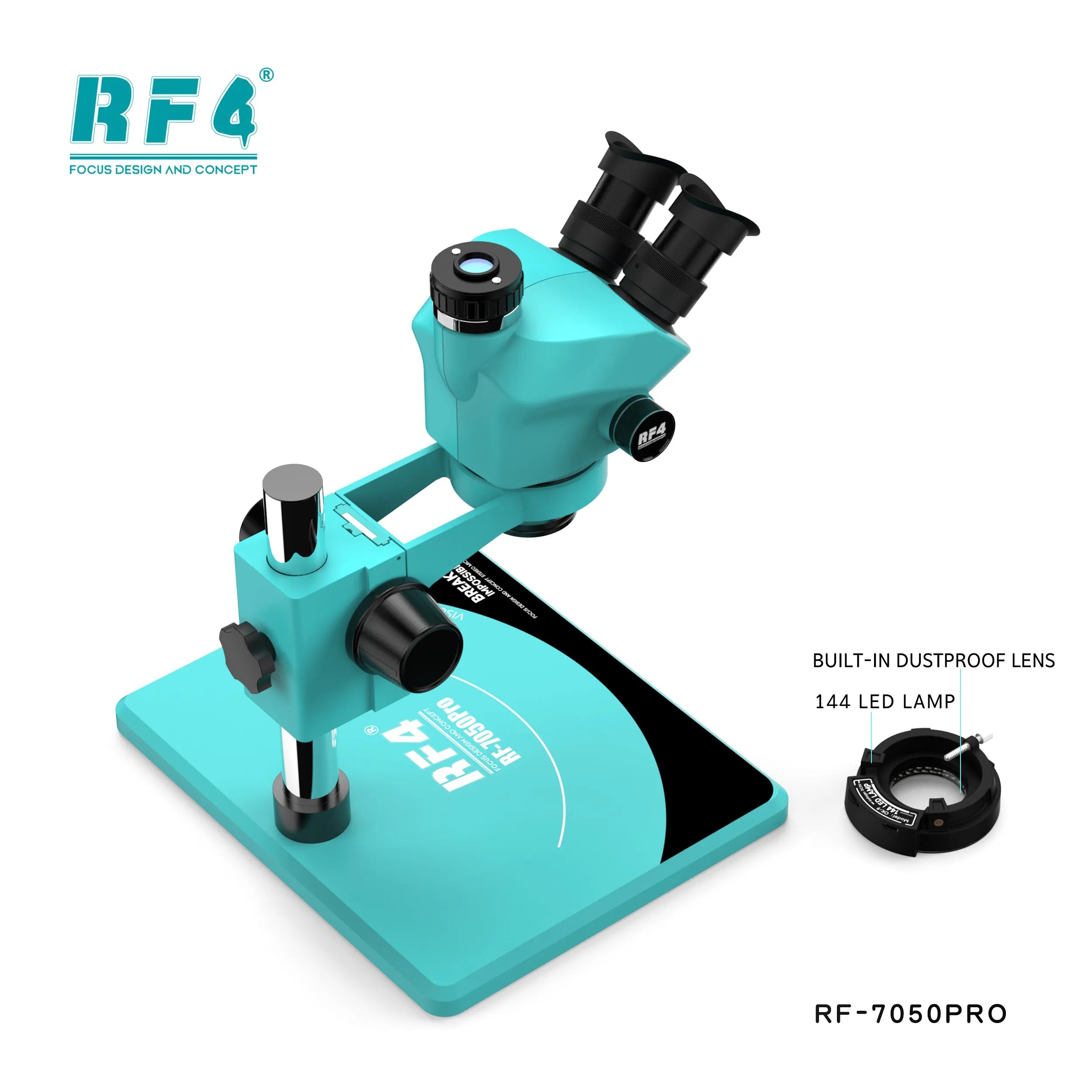 Microscopio Trinocular RF4 RF-7050 pro (7X-50X) |+4,000 reseñas 4.9/5 | recibe en 2 días