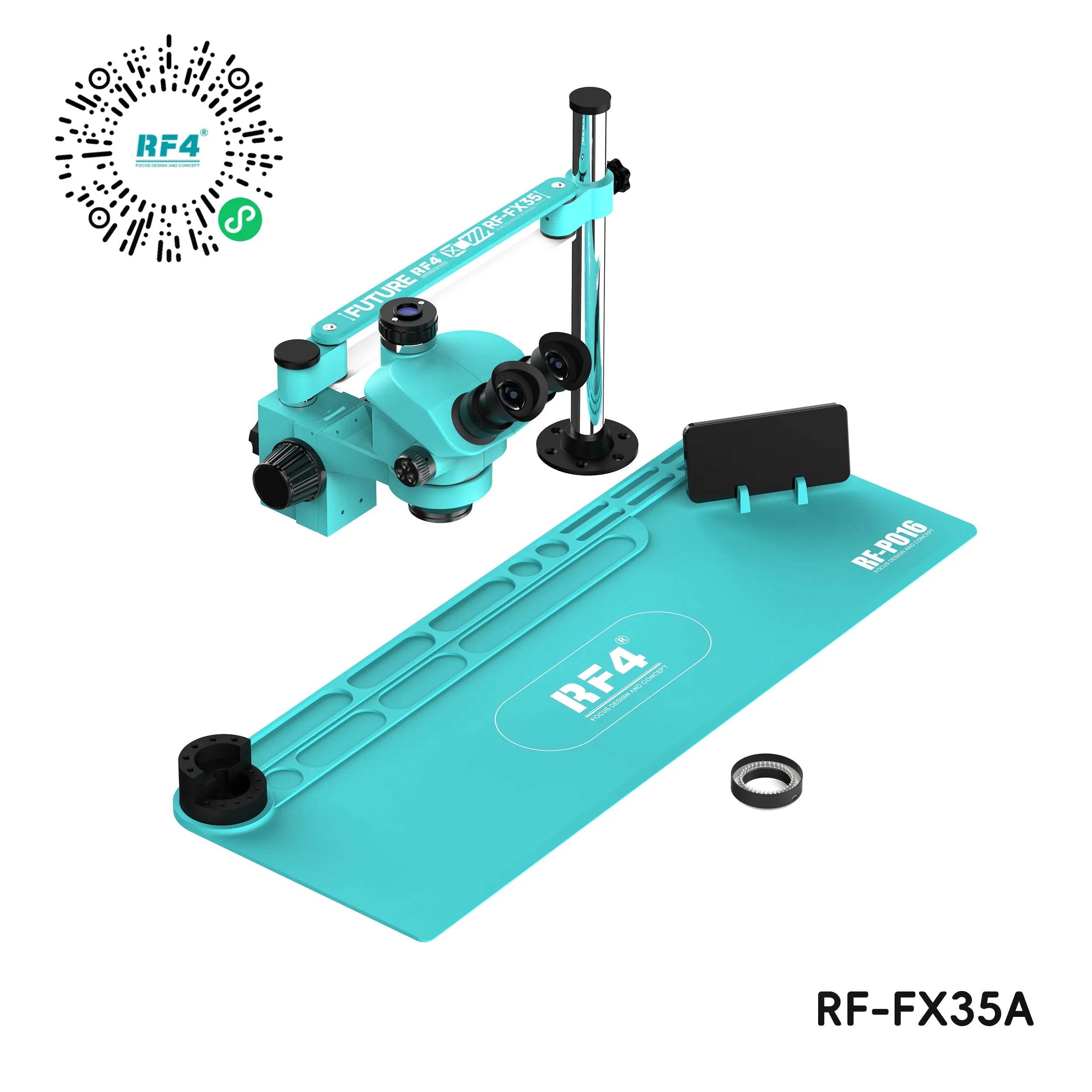 Microscopio Trinocular Rf4 Rf-Fx35A 6.5-65X |+4,000 reseñas 4.9/5 | recibe en 2 días