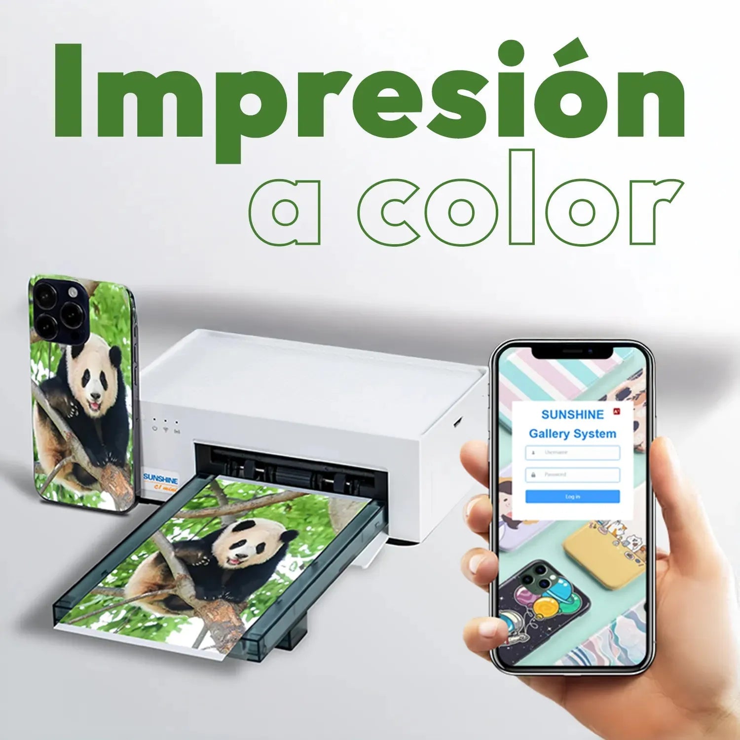 Mini Impresora Color Sunshine C1 |+4,000 reseñas 4.9/5 | recibe en 2 días