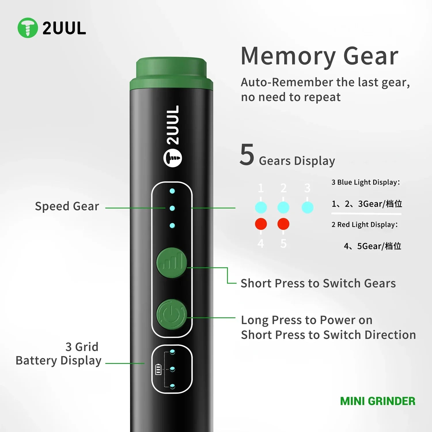Mototool Dremel Rectificadora Pulidor 2Uul Da86 |+4,000 reseñas 4.9/5 | recibe en 2 días