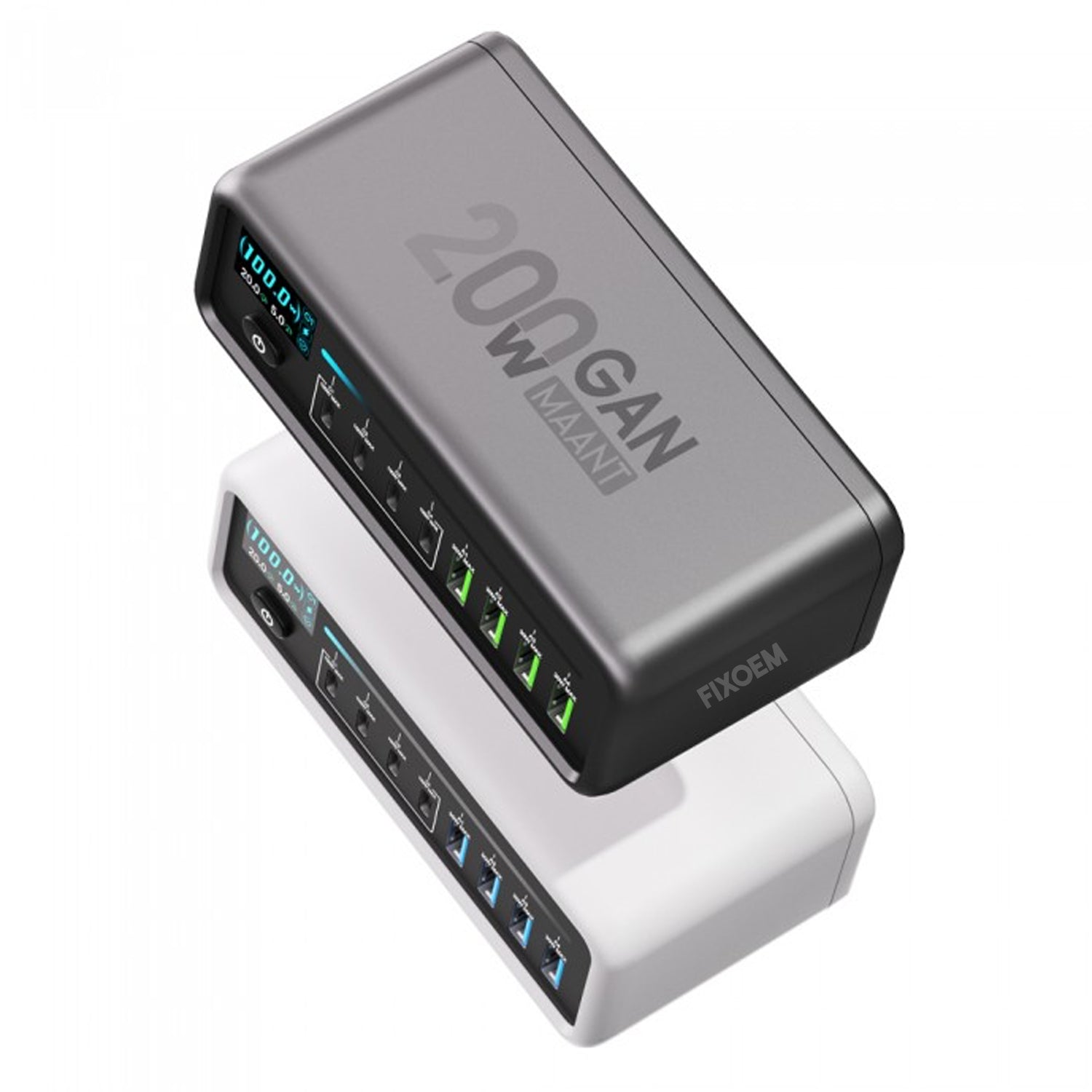 Multicargador Estacion Alimentacion 200W Ma Ant Mt-P200