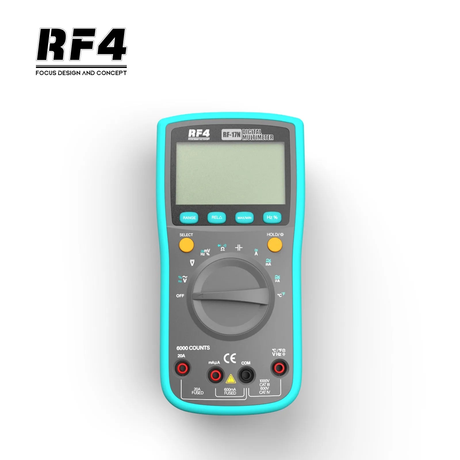 Multimetro Rf4 Rf-17N |+4,000 reseñas 4.9/5 | recibe en 2 días