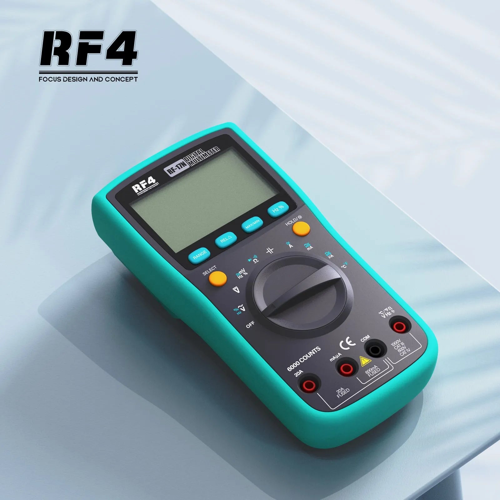 Multimetro Rf4 Rf-17N |+4,000 reseñas 4.9/5 | recibe en 2 días
