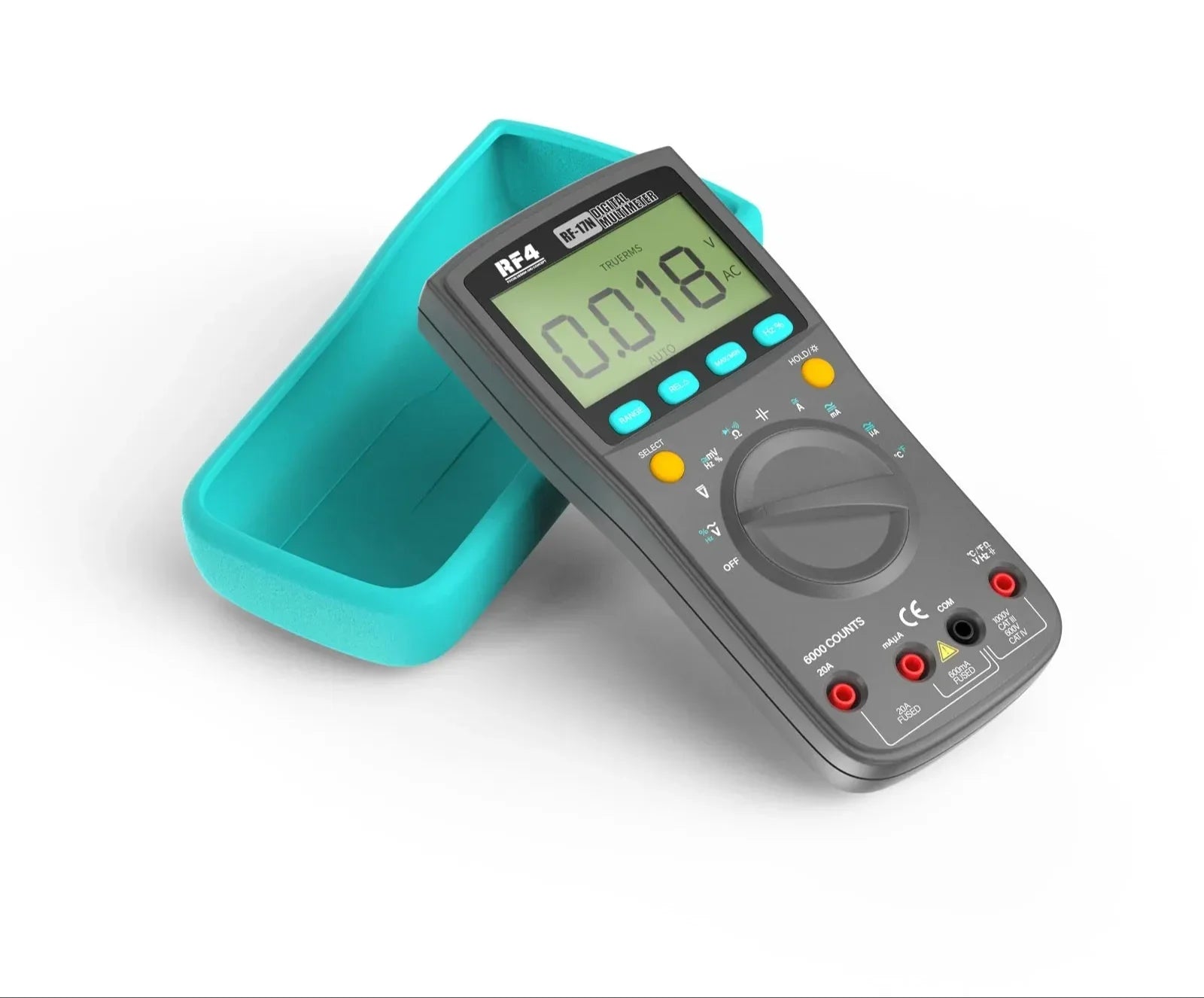 Multimetro Rf4 Rf-17N dt17 Autorango |+5,000 reseñas 4.9/5 | recibe express 2 días