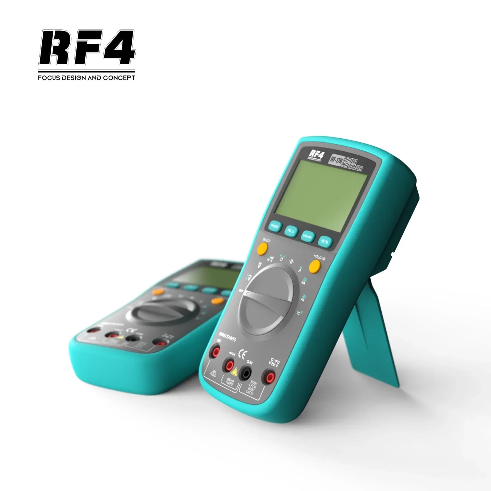 Multimetro Rf4 Rf-17N dt17 Autorango |+5,000 reseñas 4.9/5 | recibe express 2 días