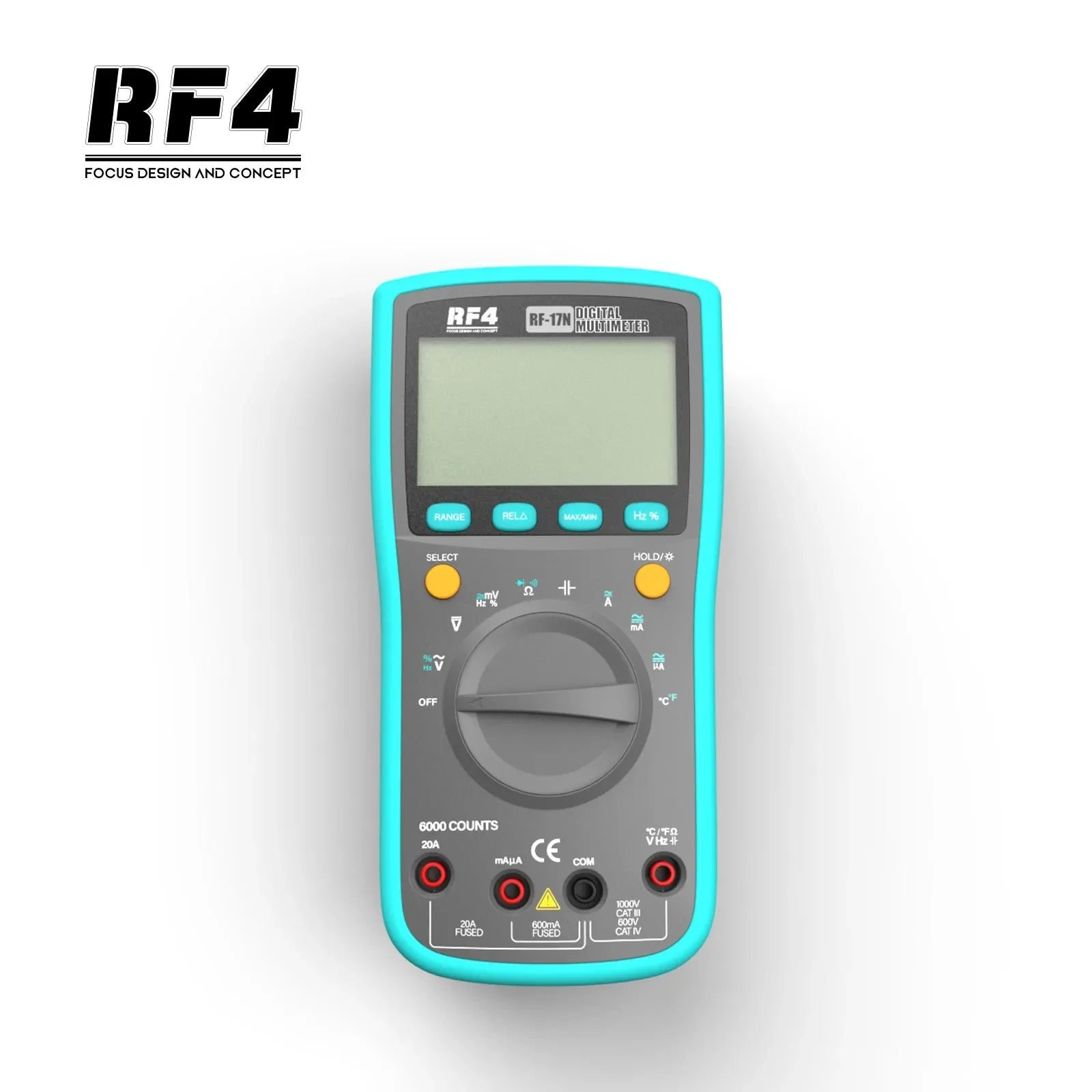 Multimetro Rf4 Rf-17N dt17 Autorango |+5,000 reseñas 4.9/5 | recibe express 2 días
