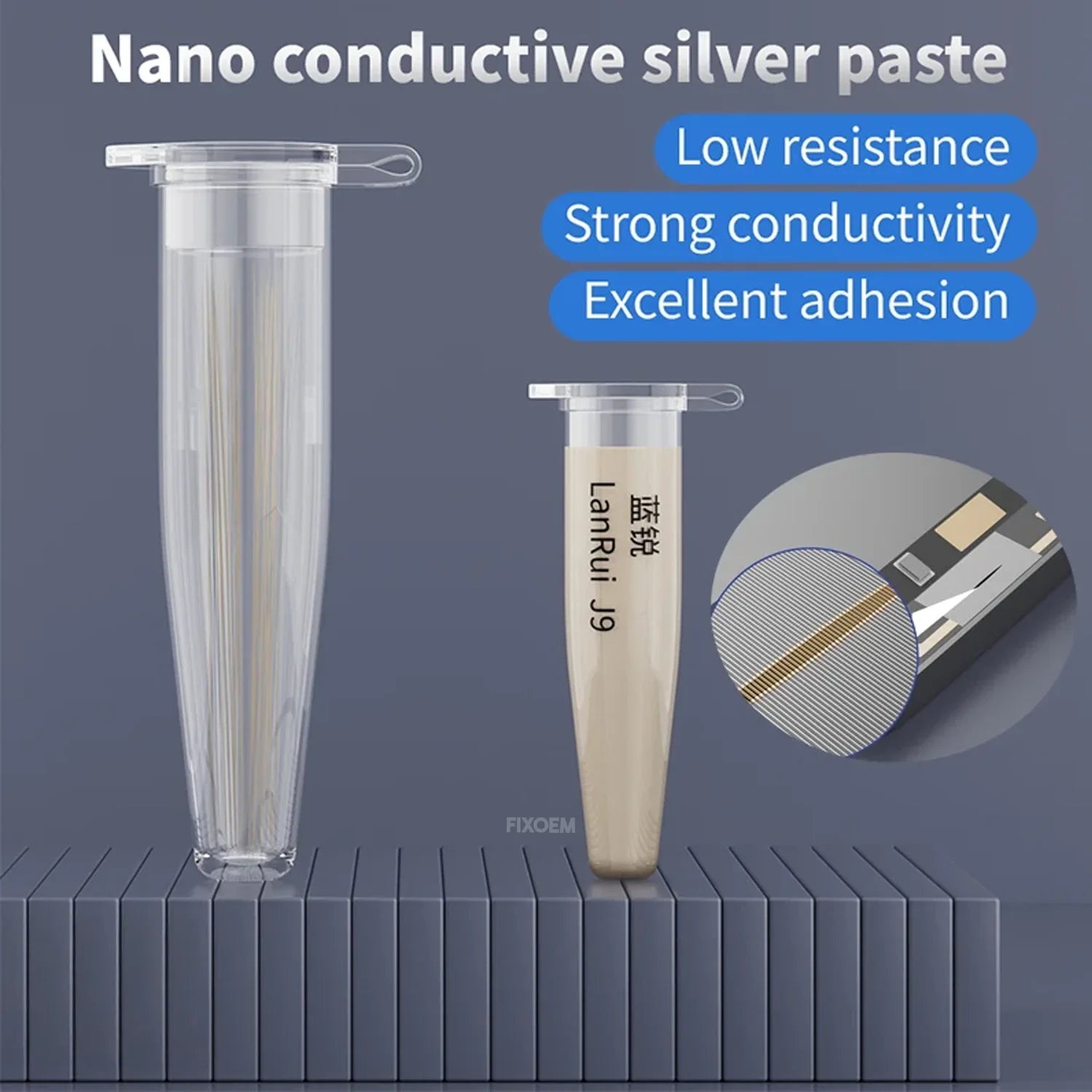 Nano Pasta Plata Conductiva Lanrui J9 |+4,000 reseñas 4.9/5 | recibe en 2 días
