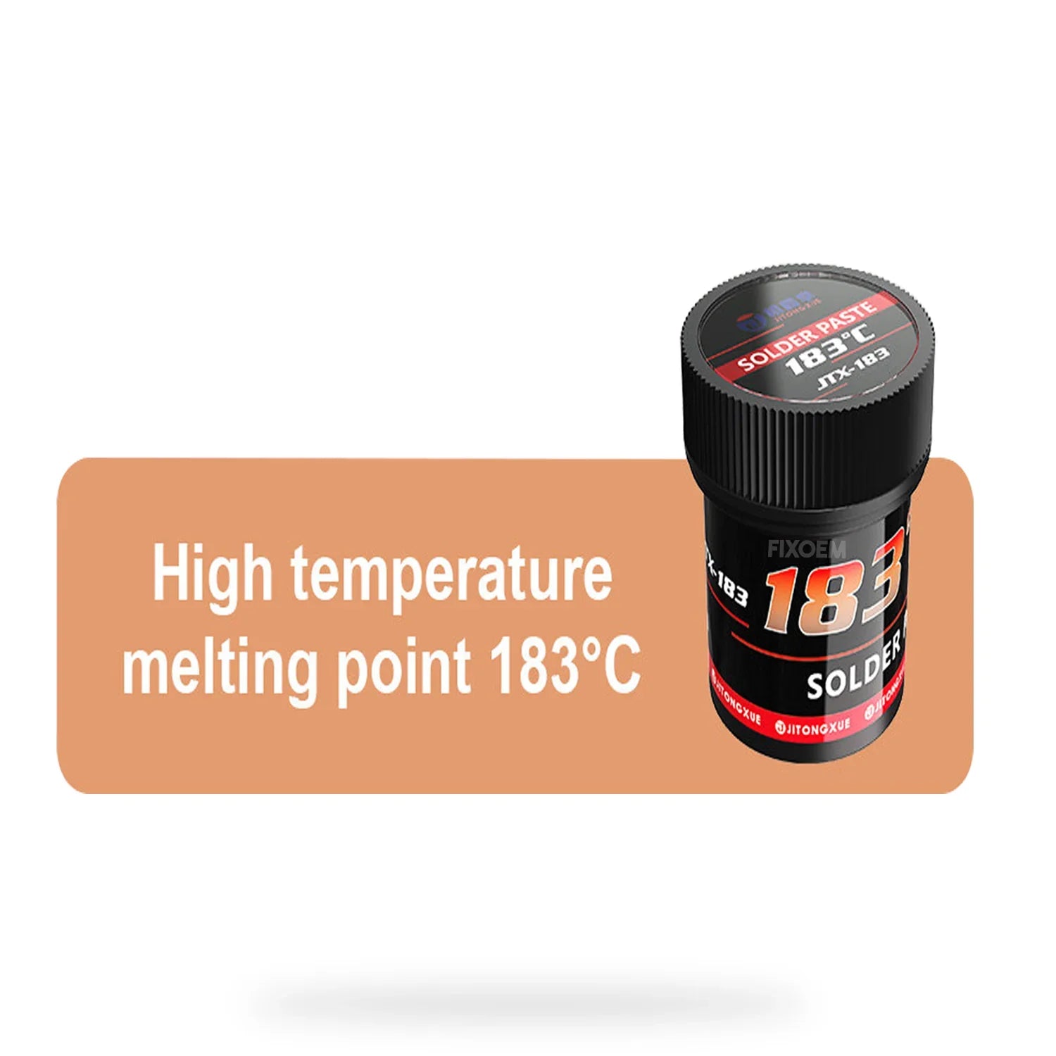 Pasta Estaño 183° Black Champion Jtx |+4,000 reseñas 4.9/5 | recibe en 2 días