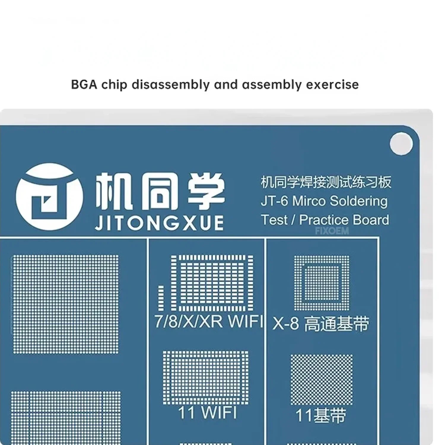 Placa Practica Microsoldadura JTX Jt-6 |+4,000 reseñas 4.9/5 | recibe en 2 días