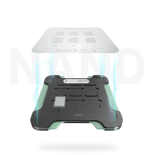 Plataforma Base Tapete Reballing NAND Stencil Flash 2Uul BH16