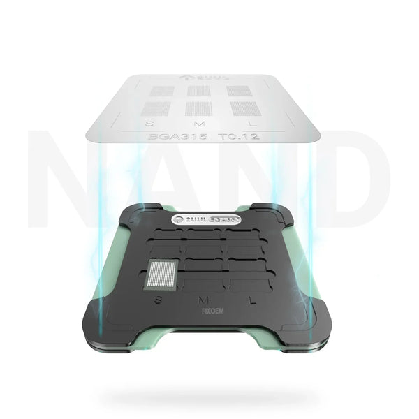 Plataforma Base Tapete Reballing NAND Stencil Flash 2Uul BH16 |+5,000 reseñas 4.9/5 | recibe express 2 días