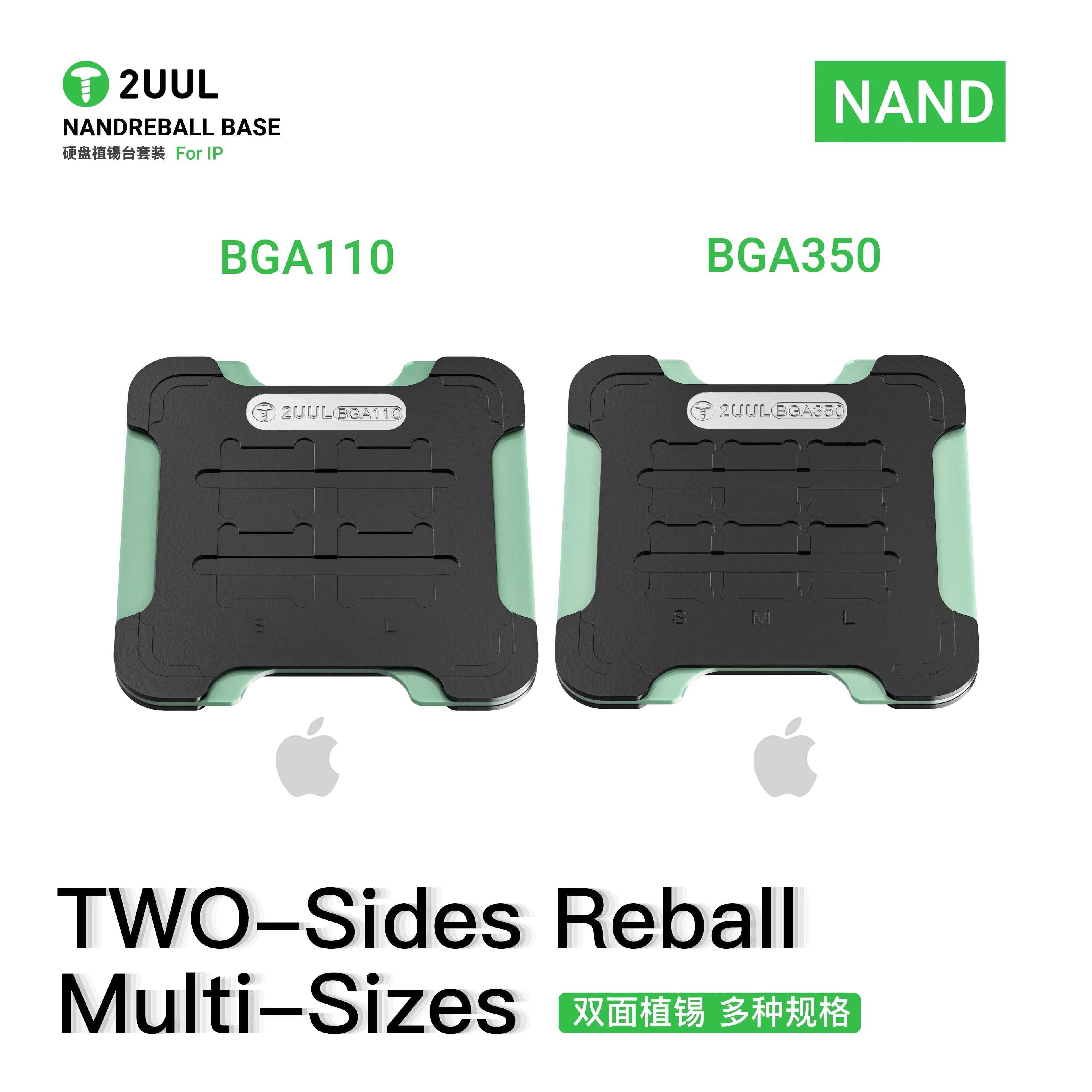 Plataforma Base Tapete Reballing NAND Stencil Flash 2Uul BH16 |+5,000 reseñas 4.9/5 | recibe express 2 días