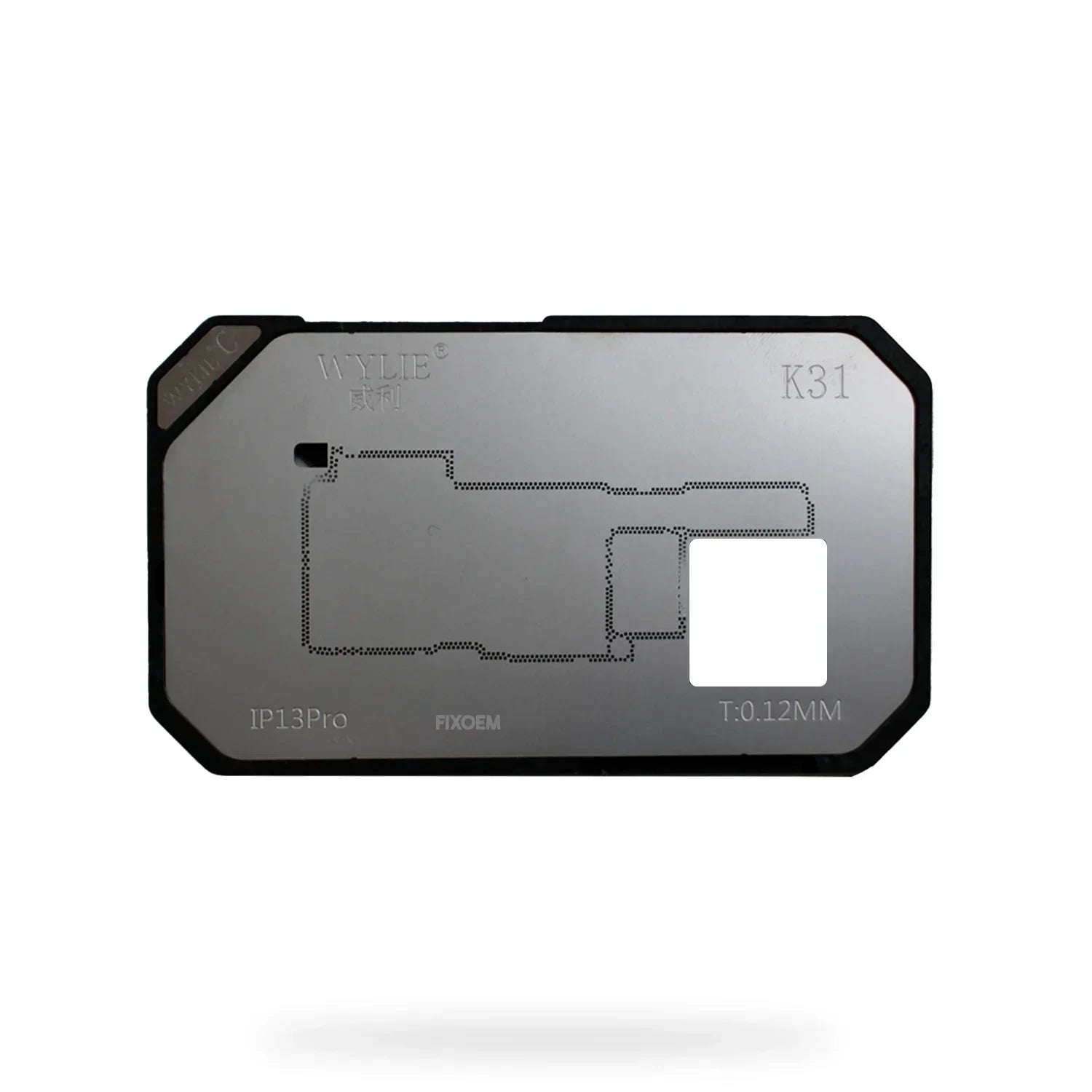 Plataforma Base Tapete Reballing Wylie K31-C Iphone 13 / 13 Mini / 13 Pro / 13 Pro Max |+5,000 reseñas 4.9/5 | recibe express 2 días