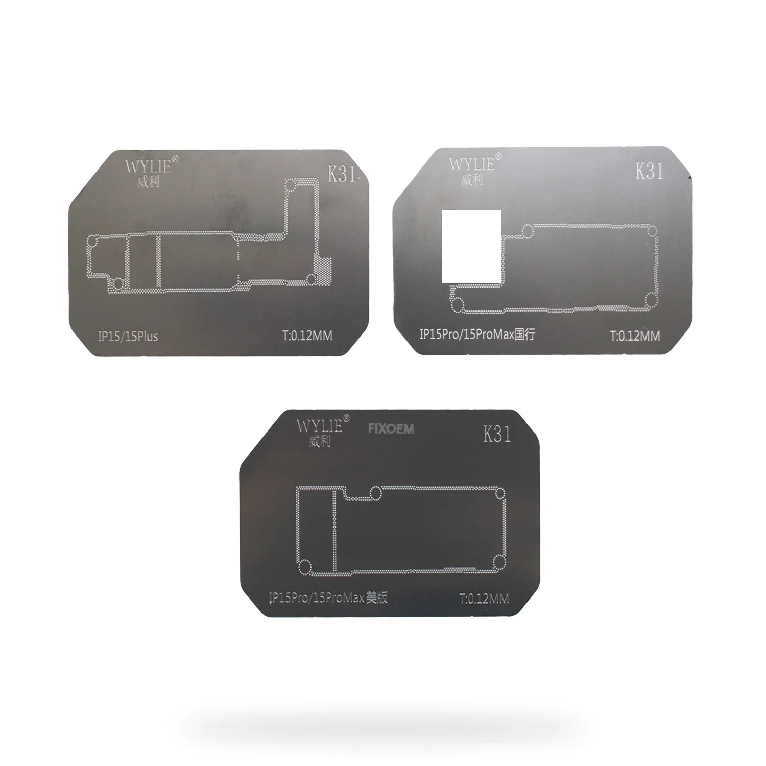 Plataforma Magnetica Reballing Wylie K31-E Iphone 15 / 15 Plus / 15 Pro / 15 Pro Max |+4,000 reseñas 4.9/5 | recibe en 2 días