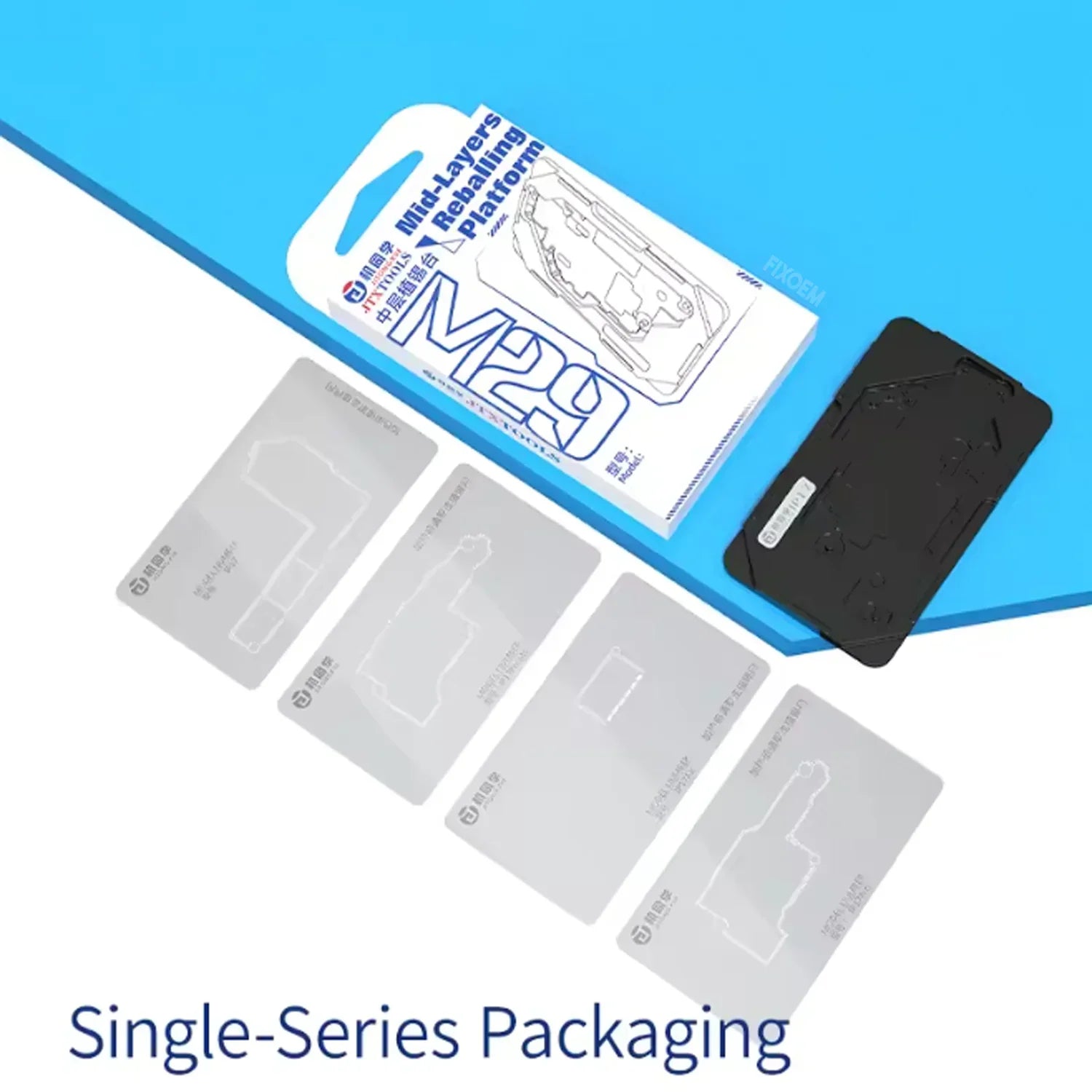 Plataforma Magnetica Stencil Reballing Iphone X - 17 Jtx M29 |+5,000 reseñas 4.9/5 | recibe express 2 días