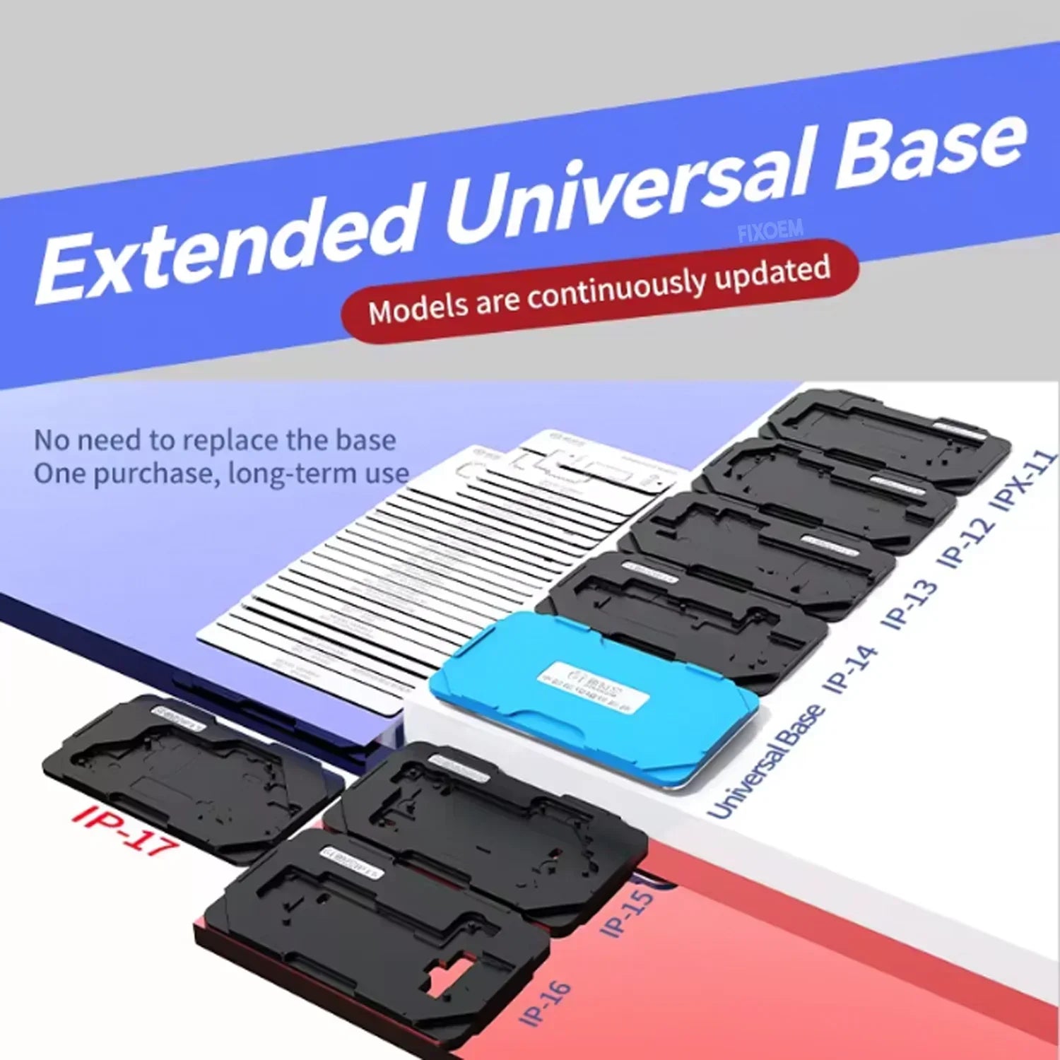 Plataforma Magnetica Stencil Reballing Iphone X - 17 Jtx M29 |+5,000 reseñas 4.9/5 | recibe express 2 días