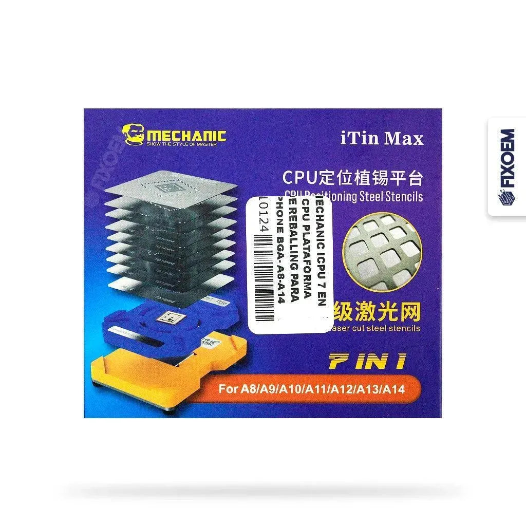 Plataforma Reballing Iphone Mechanic Icpu 7 En 1 Cpu Bga A8-A18 |+4,000 reseñas 4.9/5 | recibe en 2 días