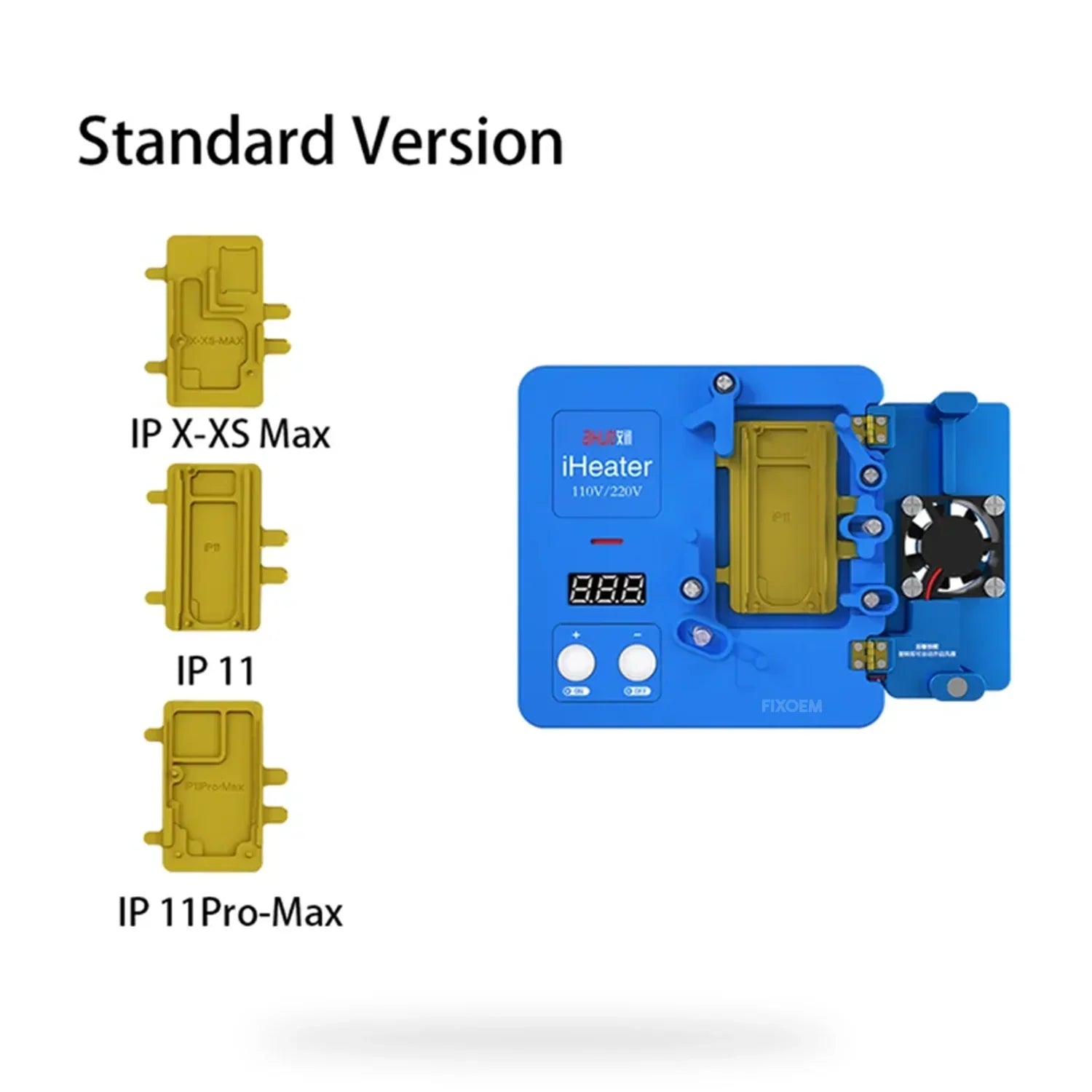 Precalentadora Plancha Logica Iheater J&C JcID Iphone X-11 Pro Max. |+5,000 reseñas 4.9/5 | recibe express 2 días