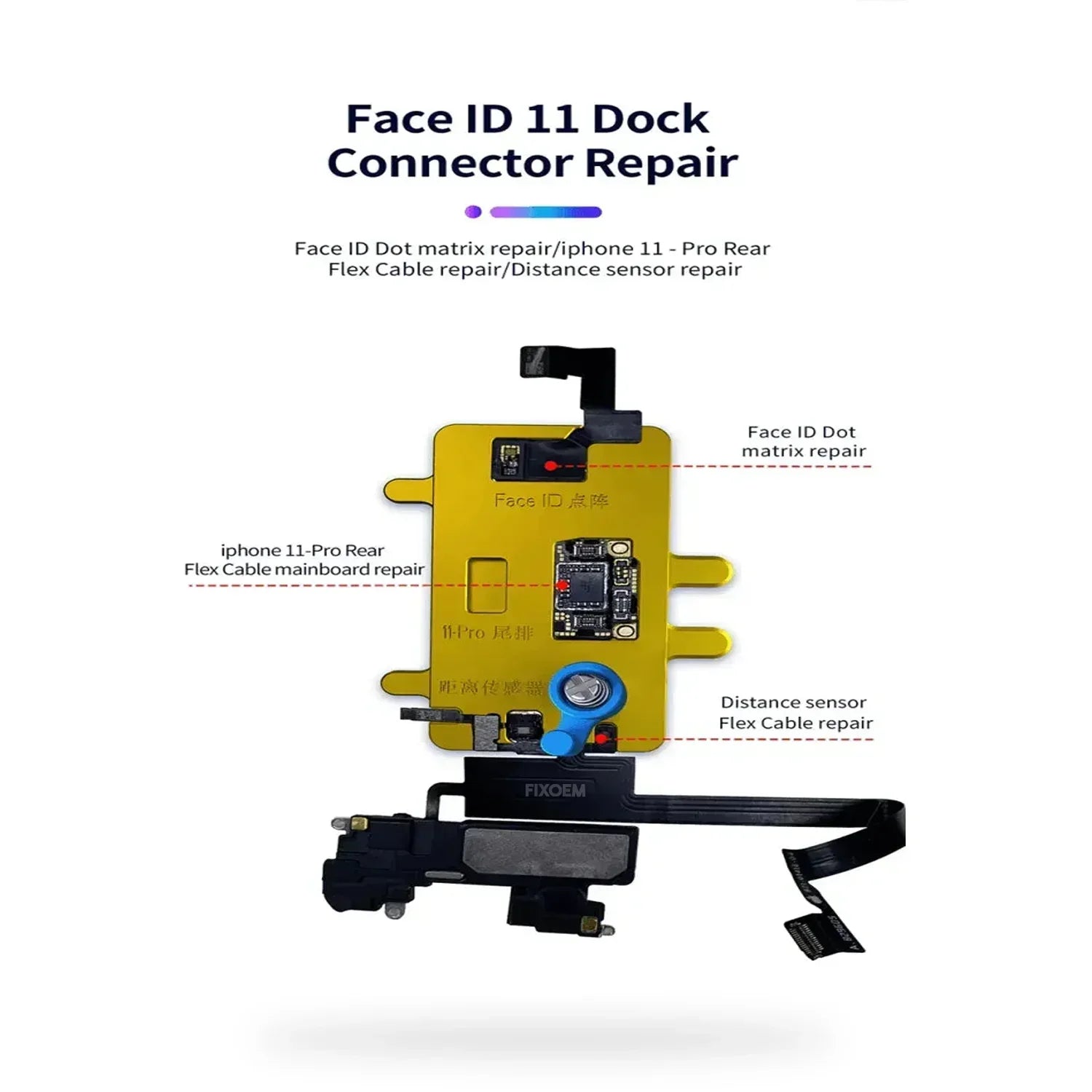 Precalentadora Plancha Logica Iheater J&C JcID Iphone X-11 Pro Max. |+5,000 reseñas 4.9/5 | recibe express 2 días
