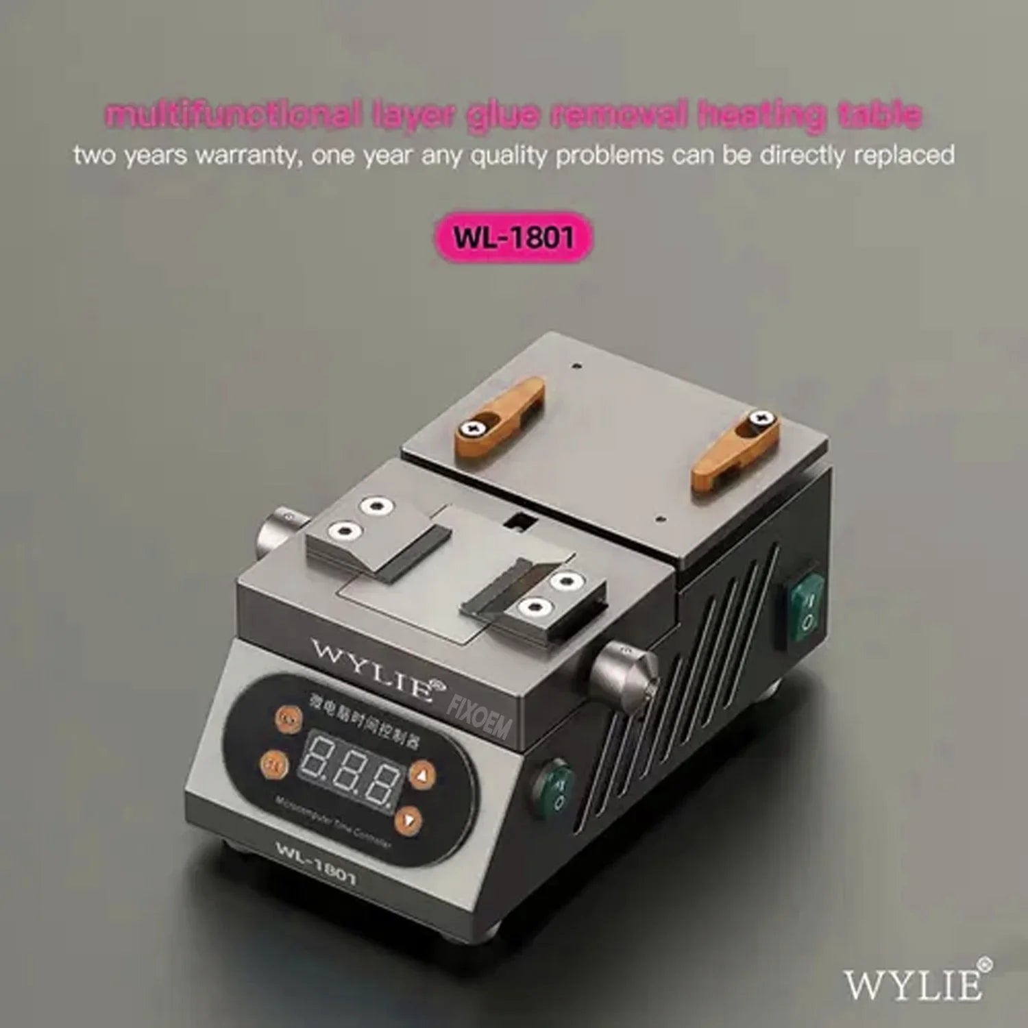 Precalentadora Plancha Wylie Wl-1801 2en1 |+4,000 reseñas 4.9/5 | recibe en 2 días