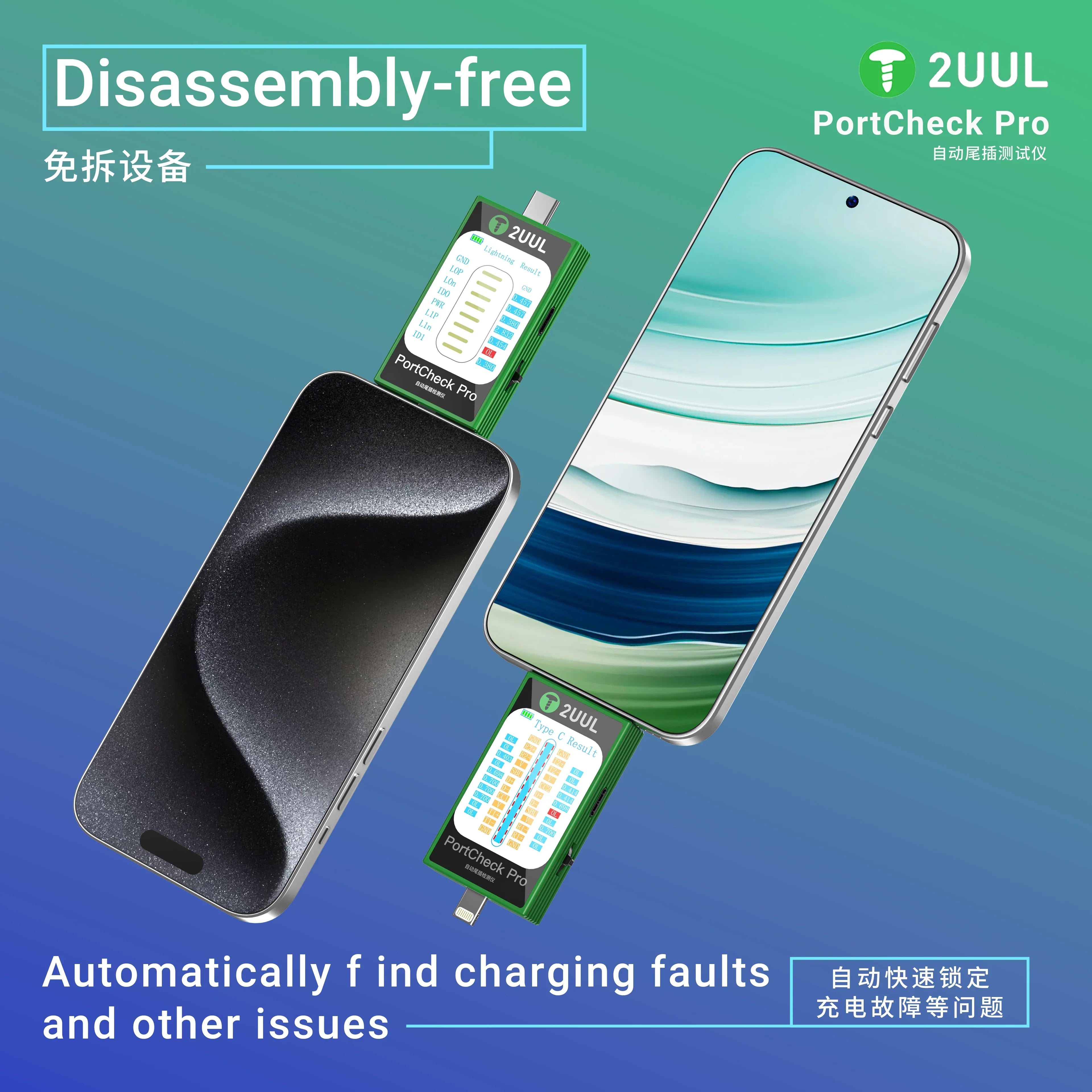 Probador Tester Dock Detector Puerto Escaneo Automatico 2Uul Pw31 |+4,000 reseñas 4.9/5 | recibe en 2 días