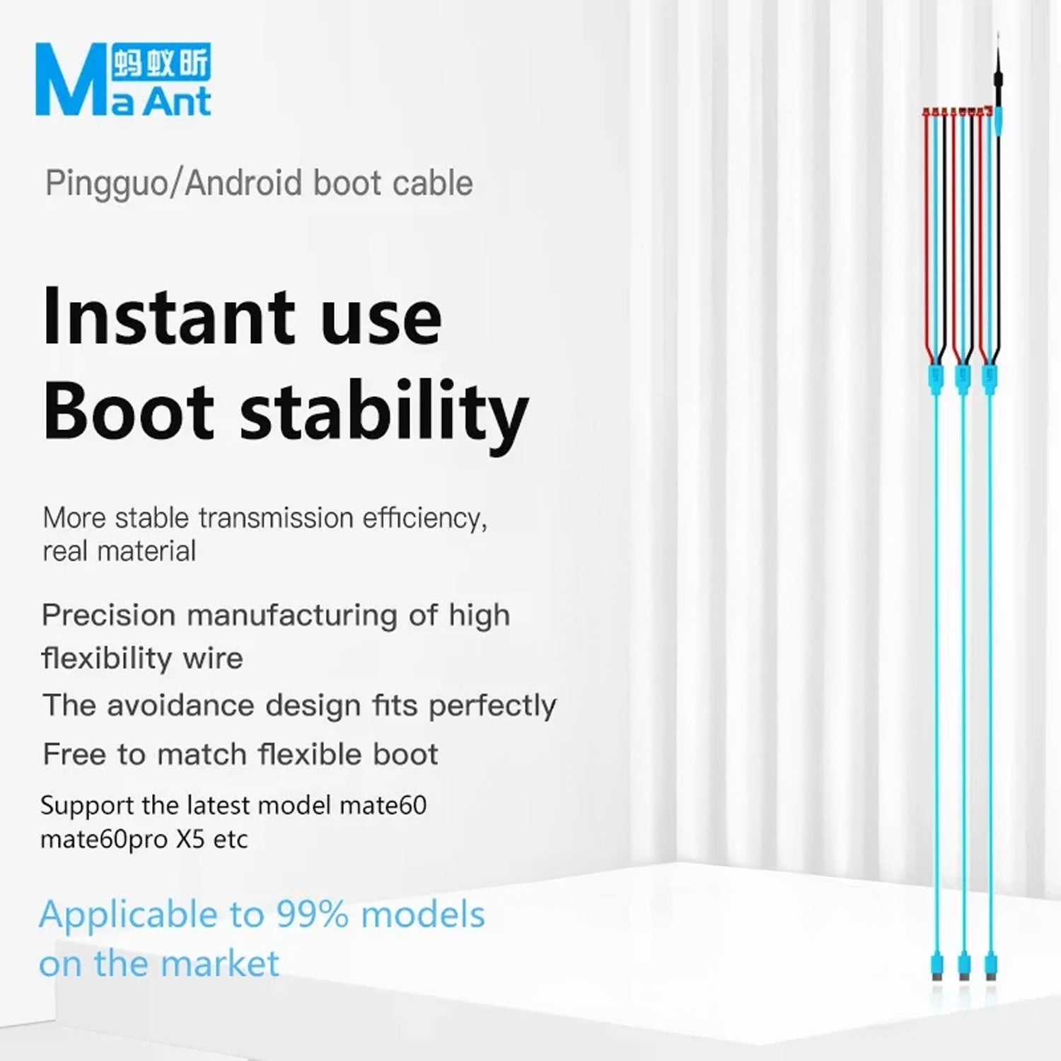 Pulpo Cable Arranque Iphone Ma Ant Kj-02