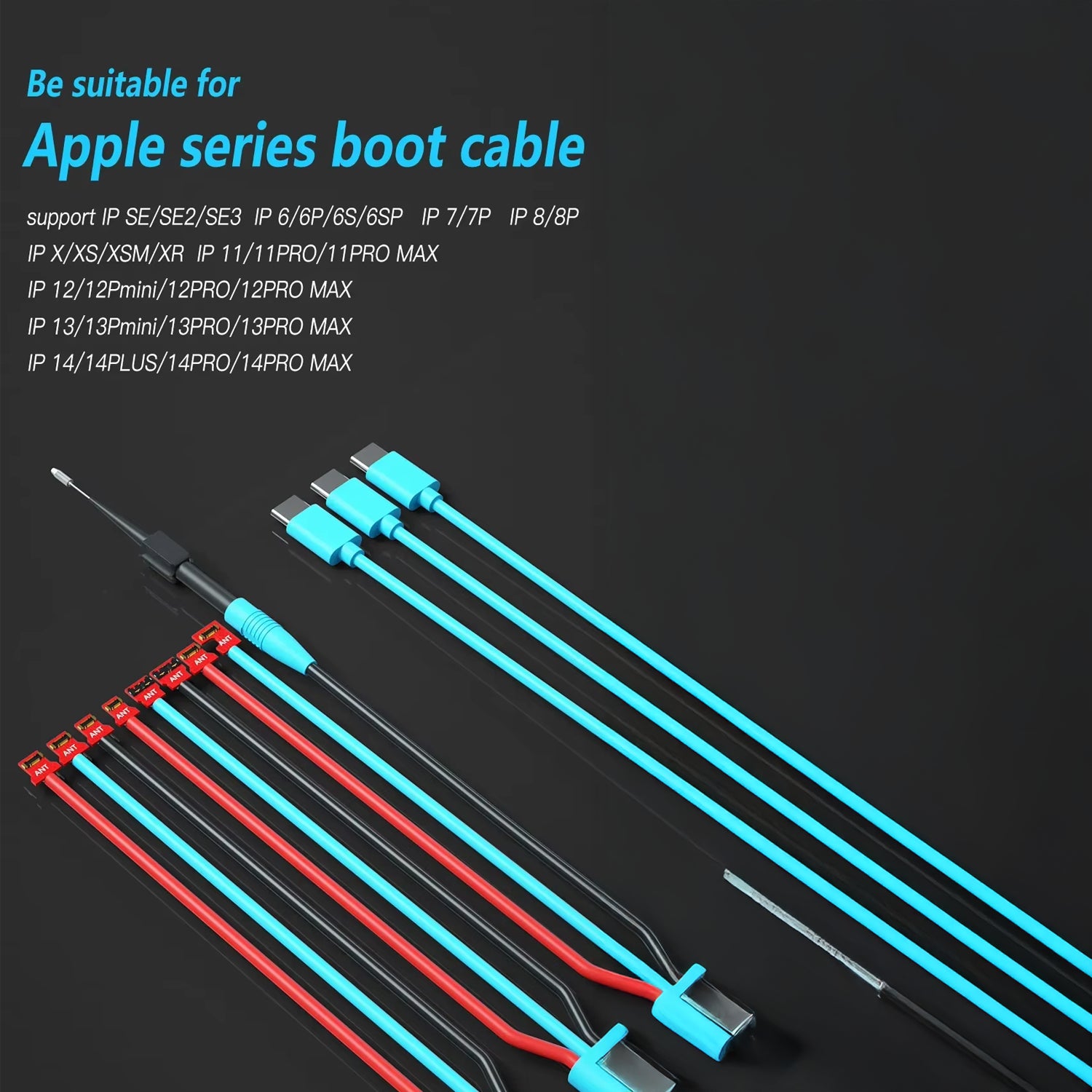 Pulpo Cable Encendido Suave Iphone 6-16 Pro Max Ma Ant Kj-04 |+4,000 reseñas 4.9/5 | recibe en 2 días