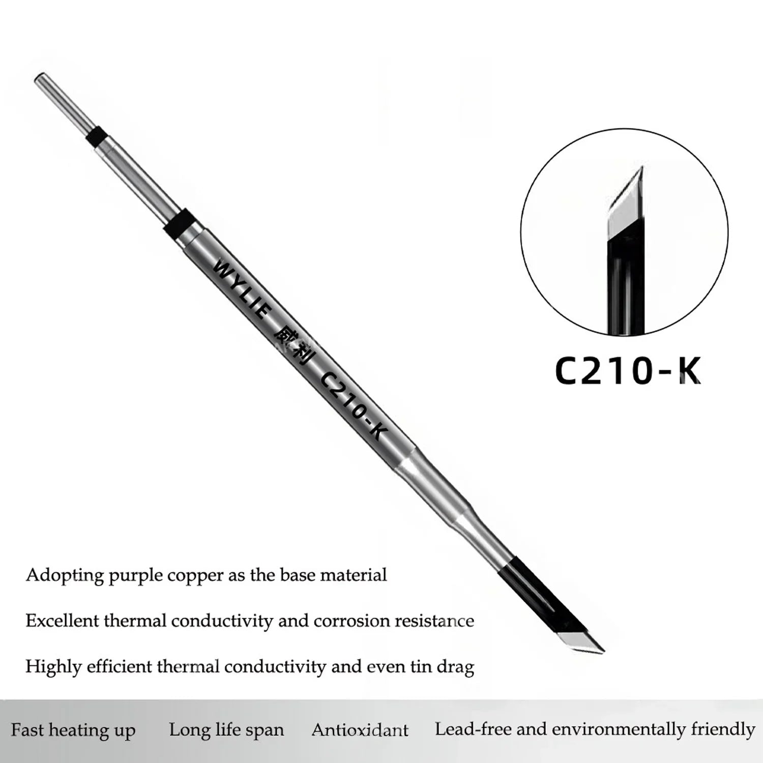 Punta Cautin Bicelada Kl Wylie C210 K |+4,000 reseñas 4.9/5 | recibe en 2 días