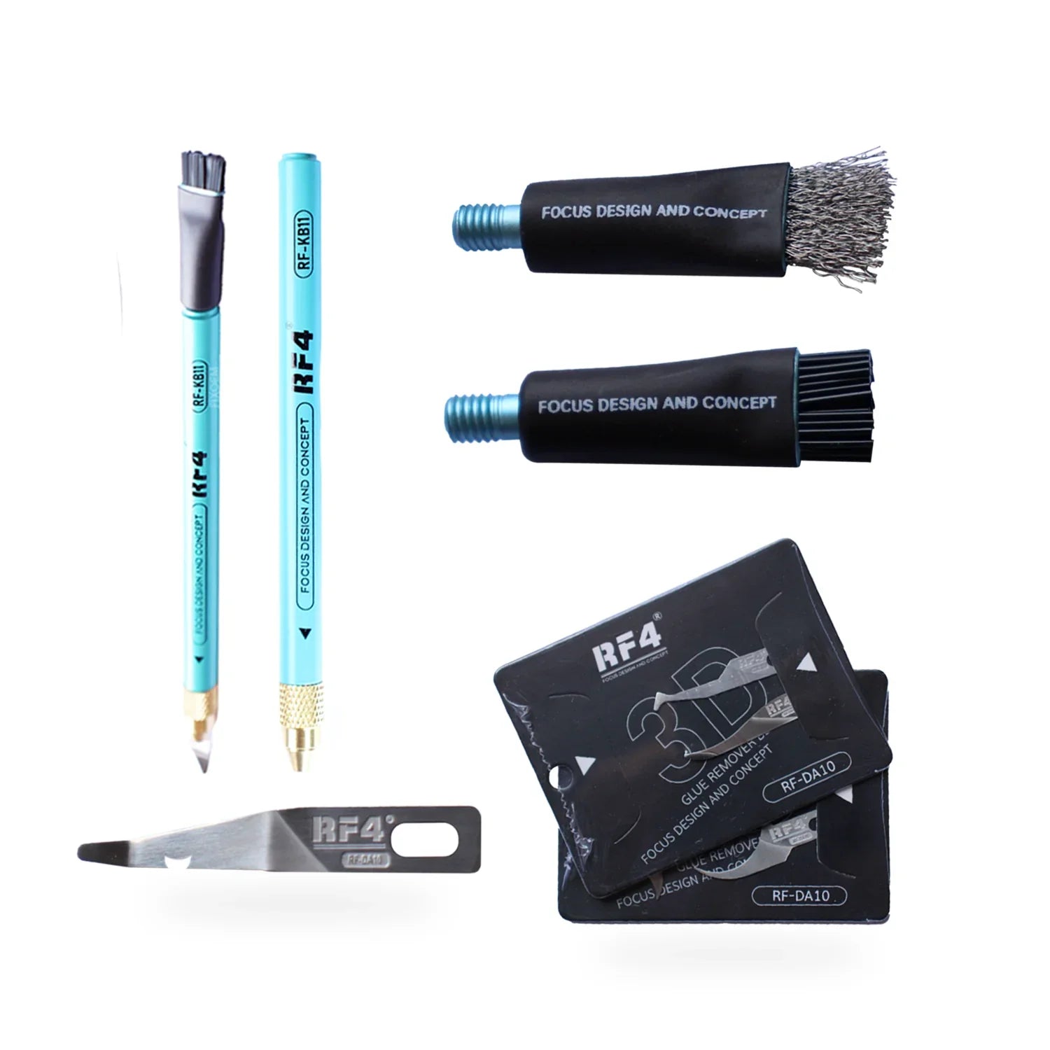 Removedor Pegamento Bisturi Cepillo Brocha Rf4 Rf-Kb11 |+4,000 reseñas 4.9/5 | recibe en 2 días