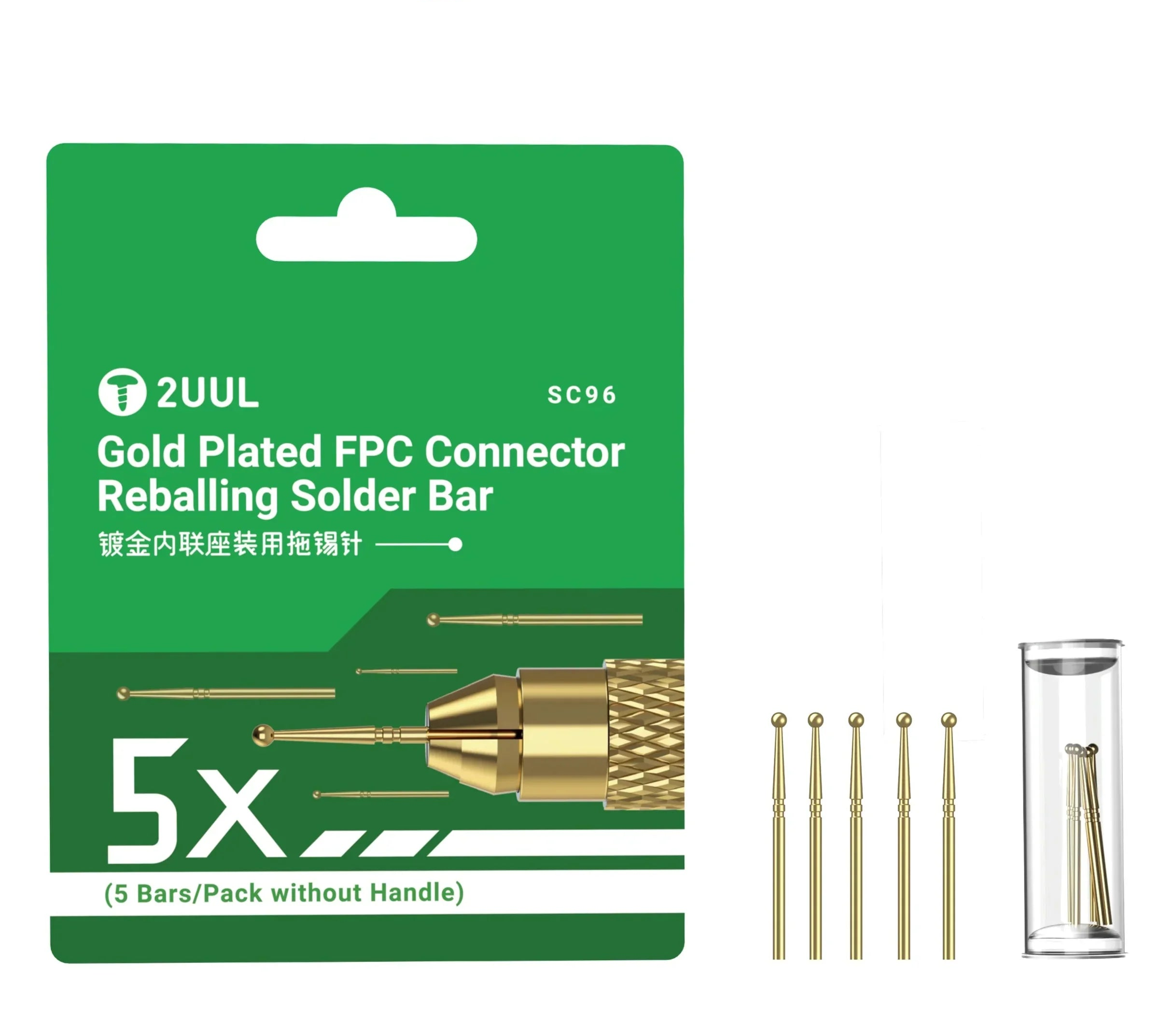 Repuesto Barra Soldadura Reballing Fpc 2Uul Sc96 5Pz |+4,000 reseñas 4.9/5 | recibe en 2 días