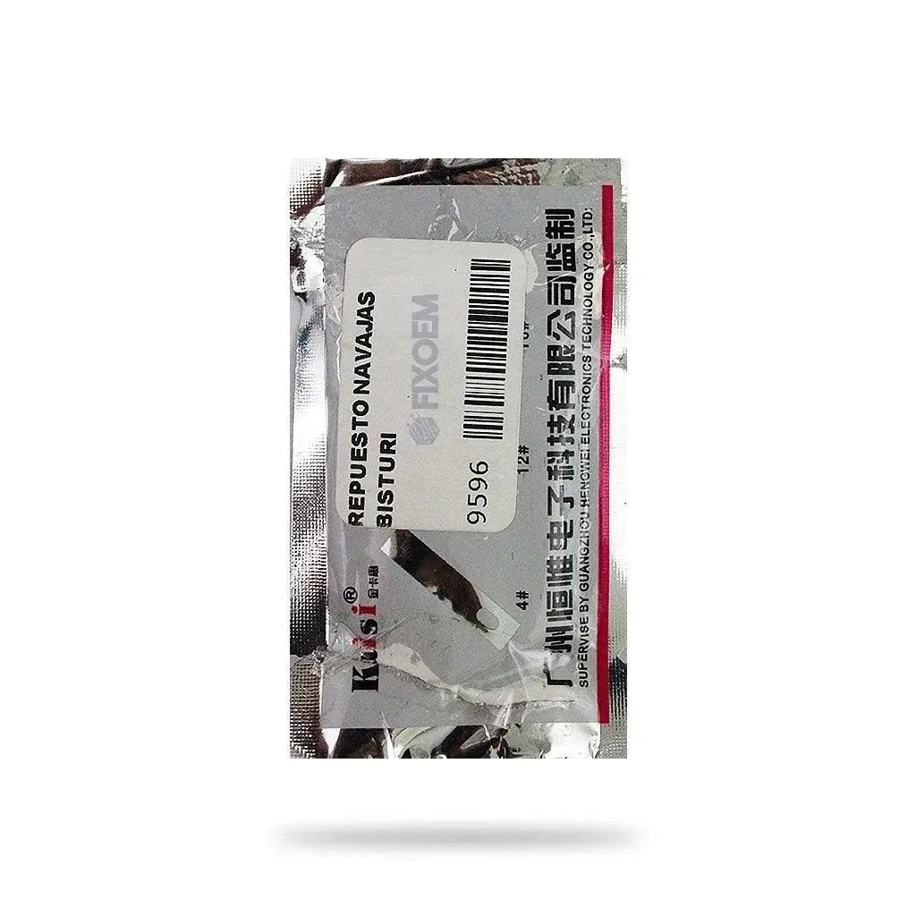 Repuesto Navajas Kaisi Bisturi Espatulas 10pz. |+4,000 reseñas 4.9/5 | recibe en 2 días