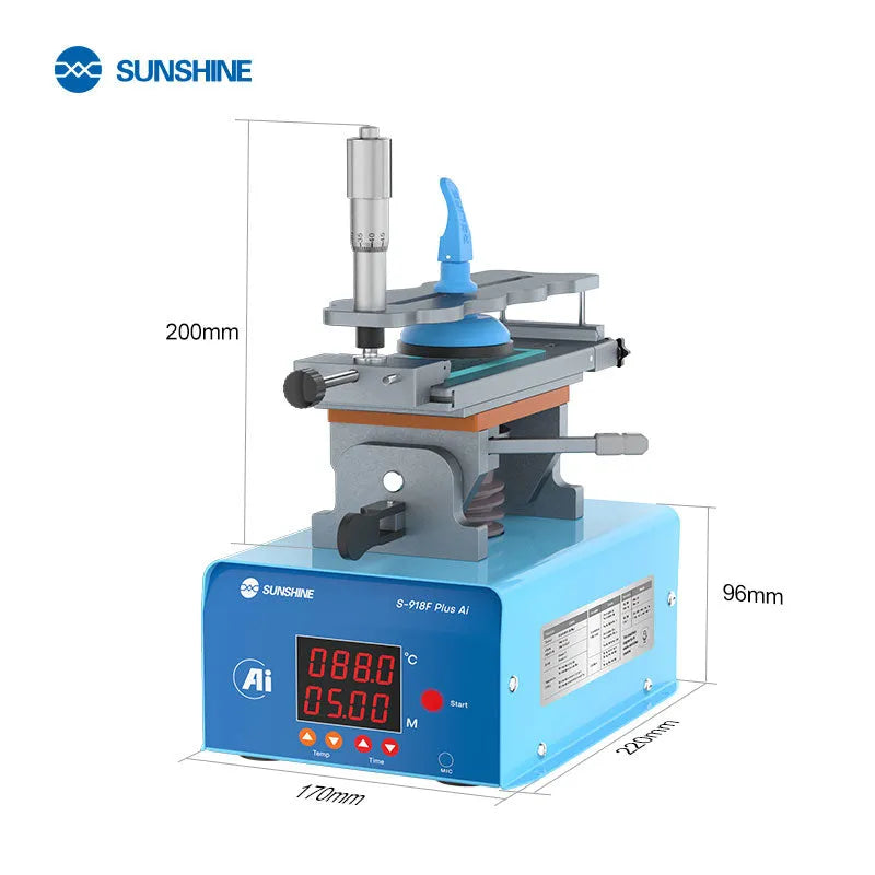 Separador Plancha Sunshine Pantalla Curva 5 En 1 S-918F Plus + AI |+4,000 reseñas 4.9/5 | recibe en 2 días