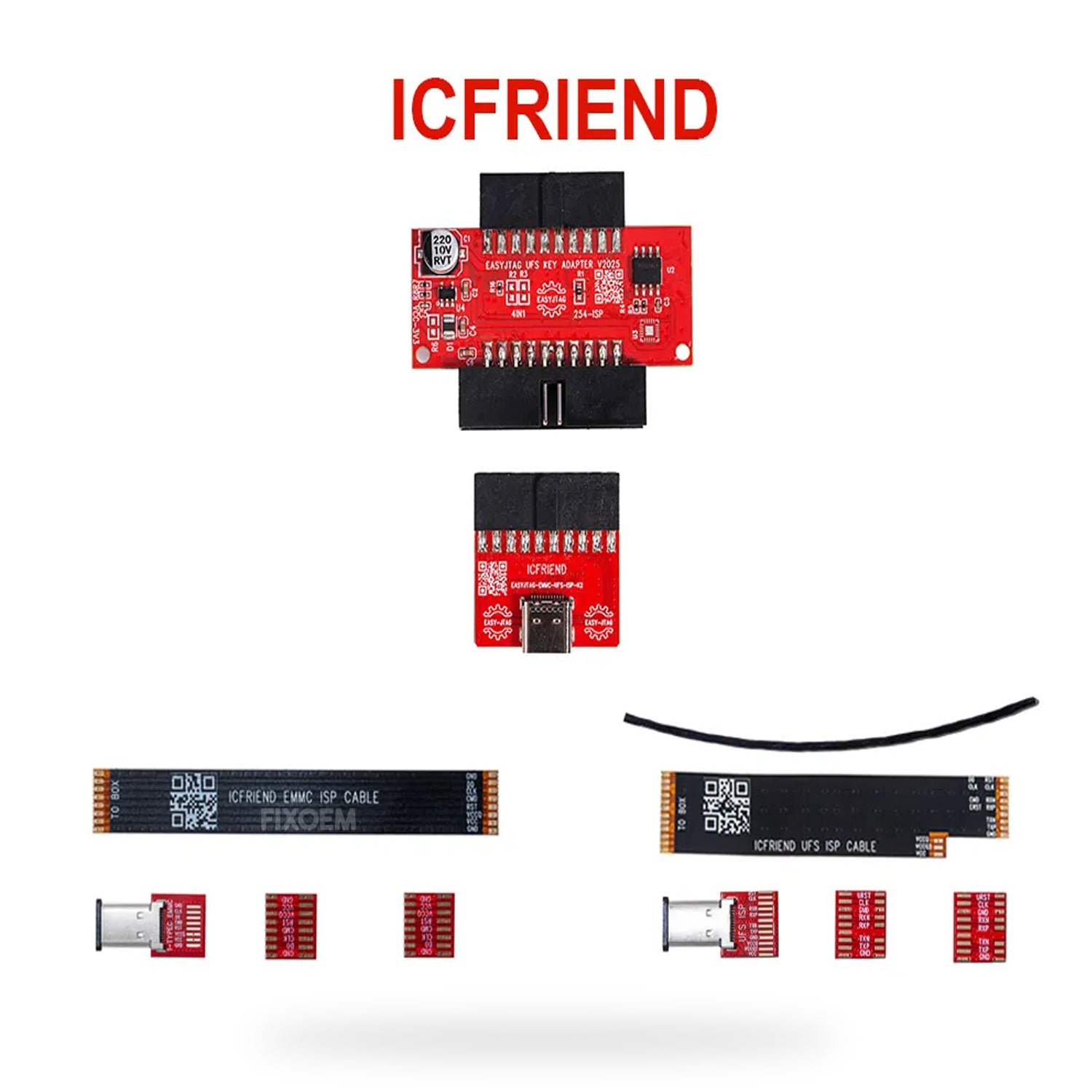 Set Adaptadores Ufs Icfriend 3 En 1 / 4 En 1 / 6 En 1 YCS |+4,000 reseñas 4.9/5 | recibe en 2 días