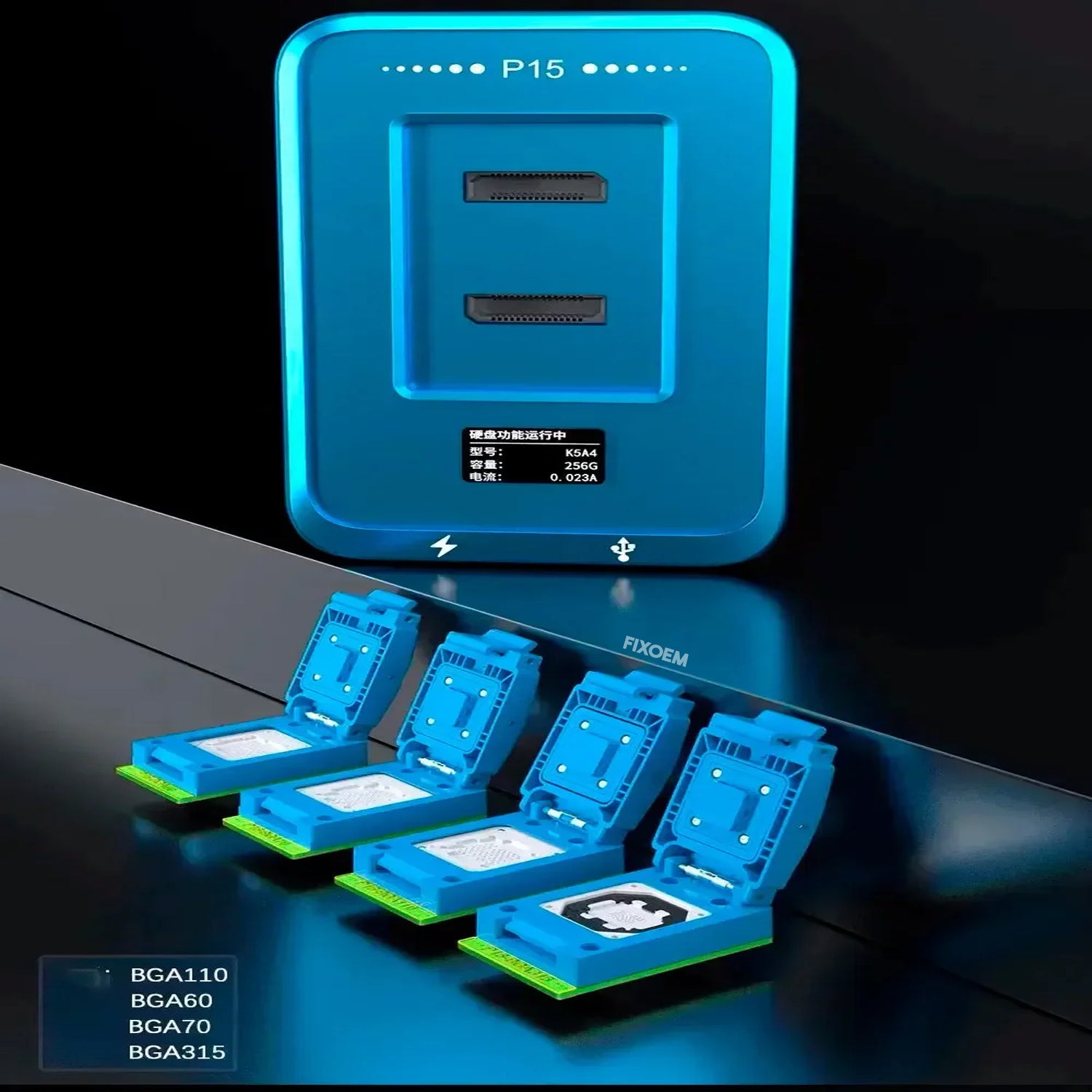 Socket Programadora BGA110 P15 JCID