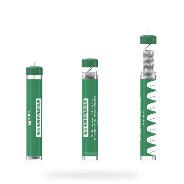 Soldadura Estaño Bateria 2Uul Sc39 0.8Mm X 3M |+5,000 reseñas 4.9/5 | recibe express 2 días