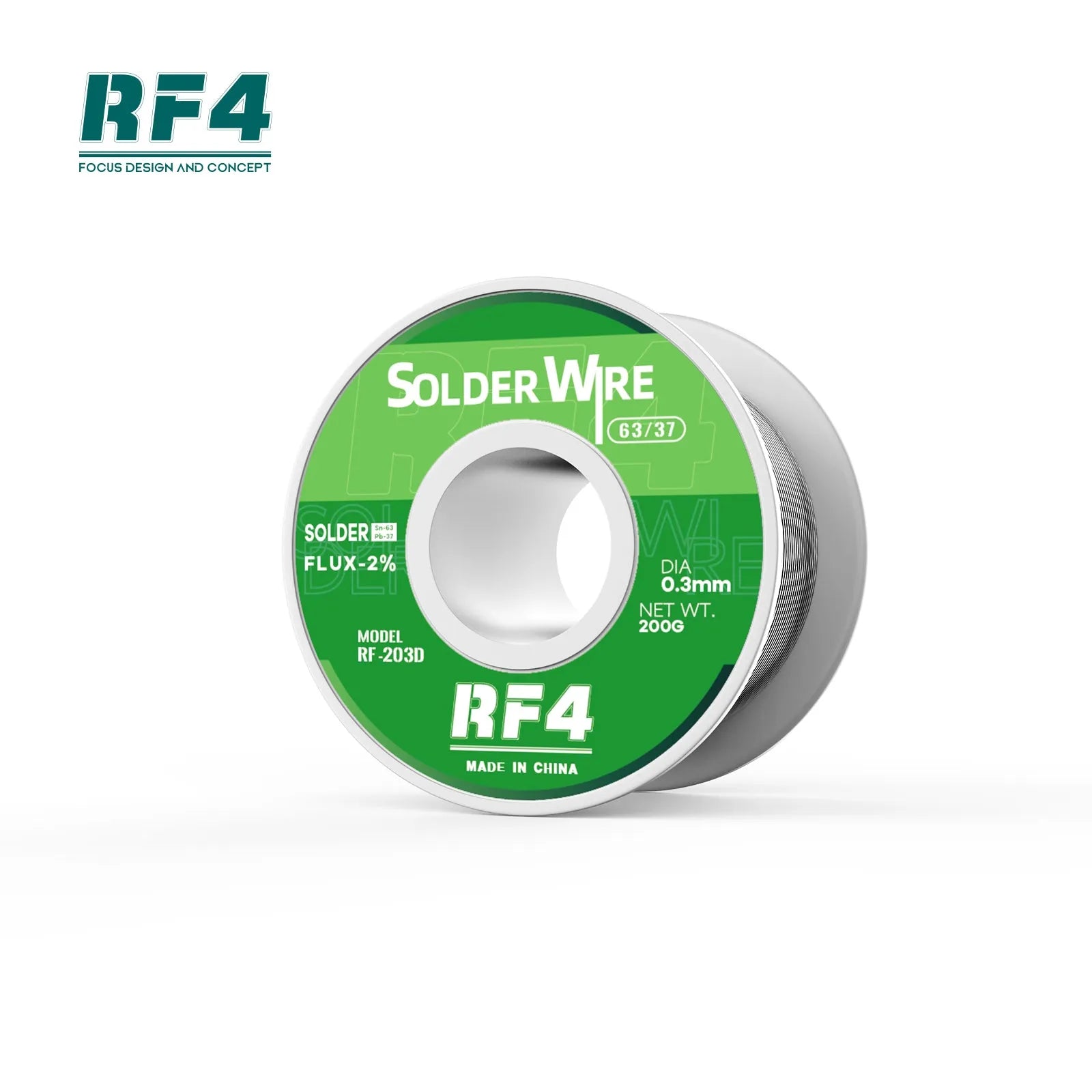 Soldadura Estaño Rf4 Rf-203D 0.3mm 200G |+4,000 reseñas 4.9/5 | recibe en 2 días