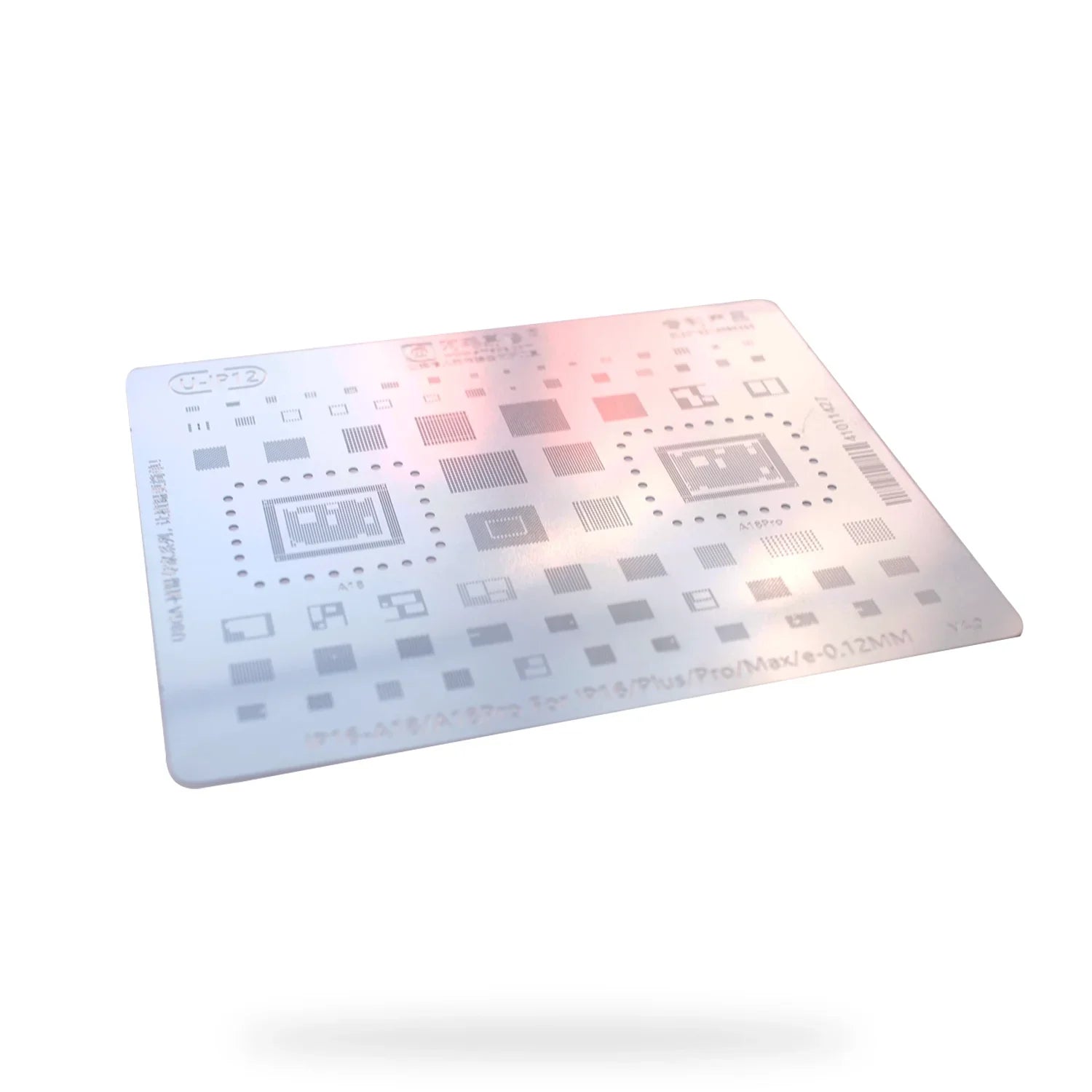 Stencil Amaoe IP16 PLUS / PRO / PRO MAX A18 / A18 PRO 0.12MM |+4,000 reseñas 4.9/5 | recibe en 2 días