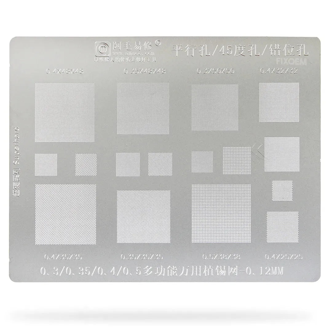 Stencil Amaoe Universal 0,3 / 0.5 / 0.8Mm |+4,000 reseñas 4.9/5 | recibe en 2 días