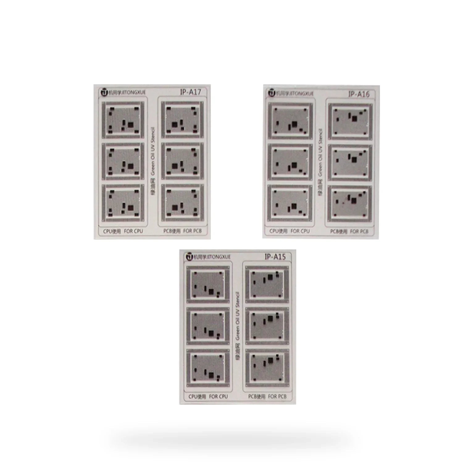 Stencil Uv / Malla Rebaling Iphone (10 Modelos) Jtx 10 Gs-01 |+4,000 reseñas 4.9/5 | recibe en 2 días