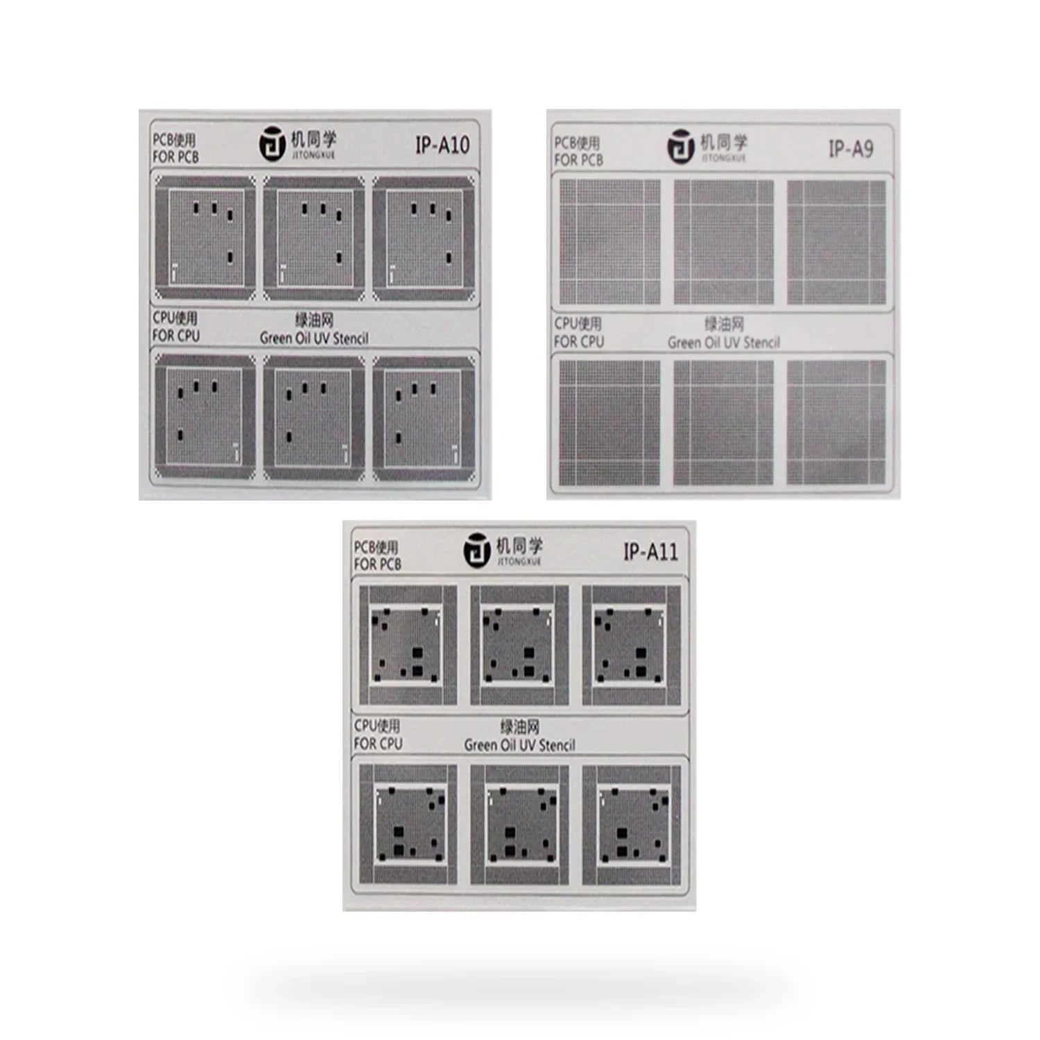 Stencil Uv / Malla Rebaling Iphone (10 Modelos) Jtx 10 Gs-01 |+4,000 reseñas 4.9/5 | recibe en 2 días