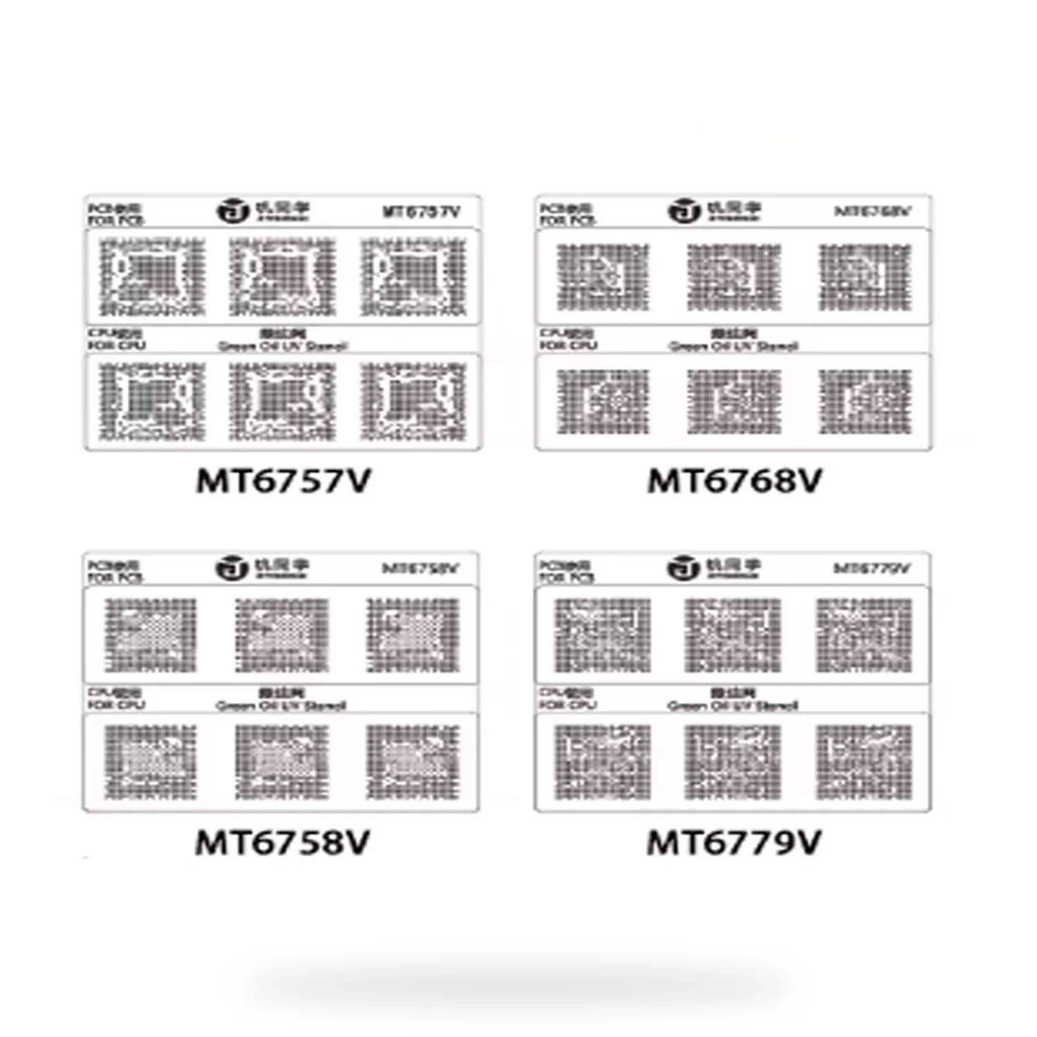 Stencil Uv / Malla Rebaling Mtk (16 Modelos) Jtx 16 Gs-01 |+4,000 reseñas 4.9/5 | recibe en 2 días