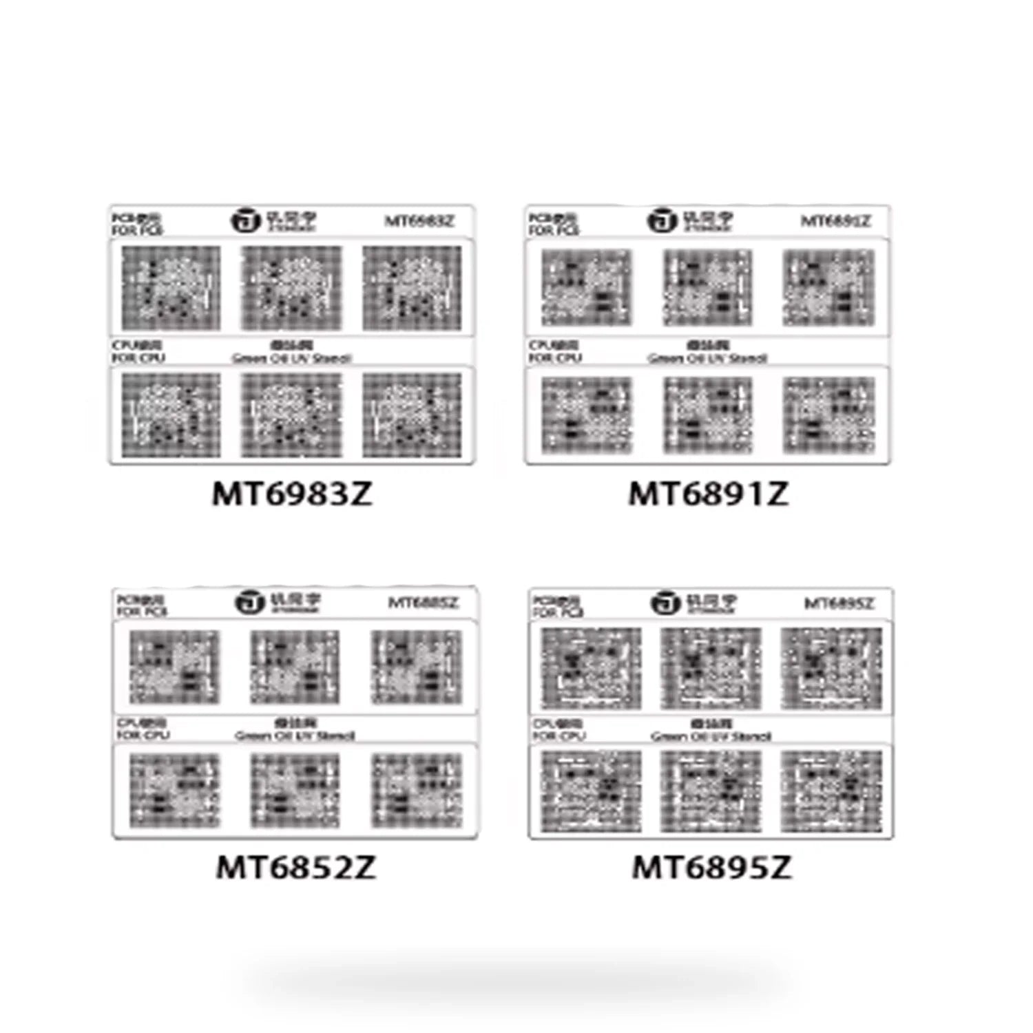 Stencil Uv / Malla Rebaling Mtk (16 Modelos) Jtx 16 Gs-01 |+4,000 reseñas 4.9/5 | recibe en 2 días