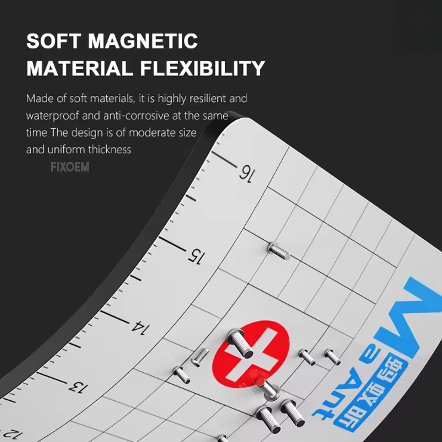 Tapete Magnetico Clasificador Tornillos Ma Ant M069 Phd |+4,000 reseñas 4.9/5 | recibe en 2 días