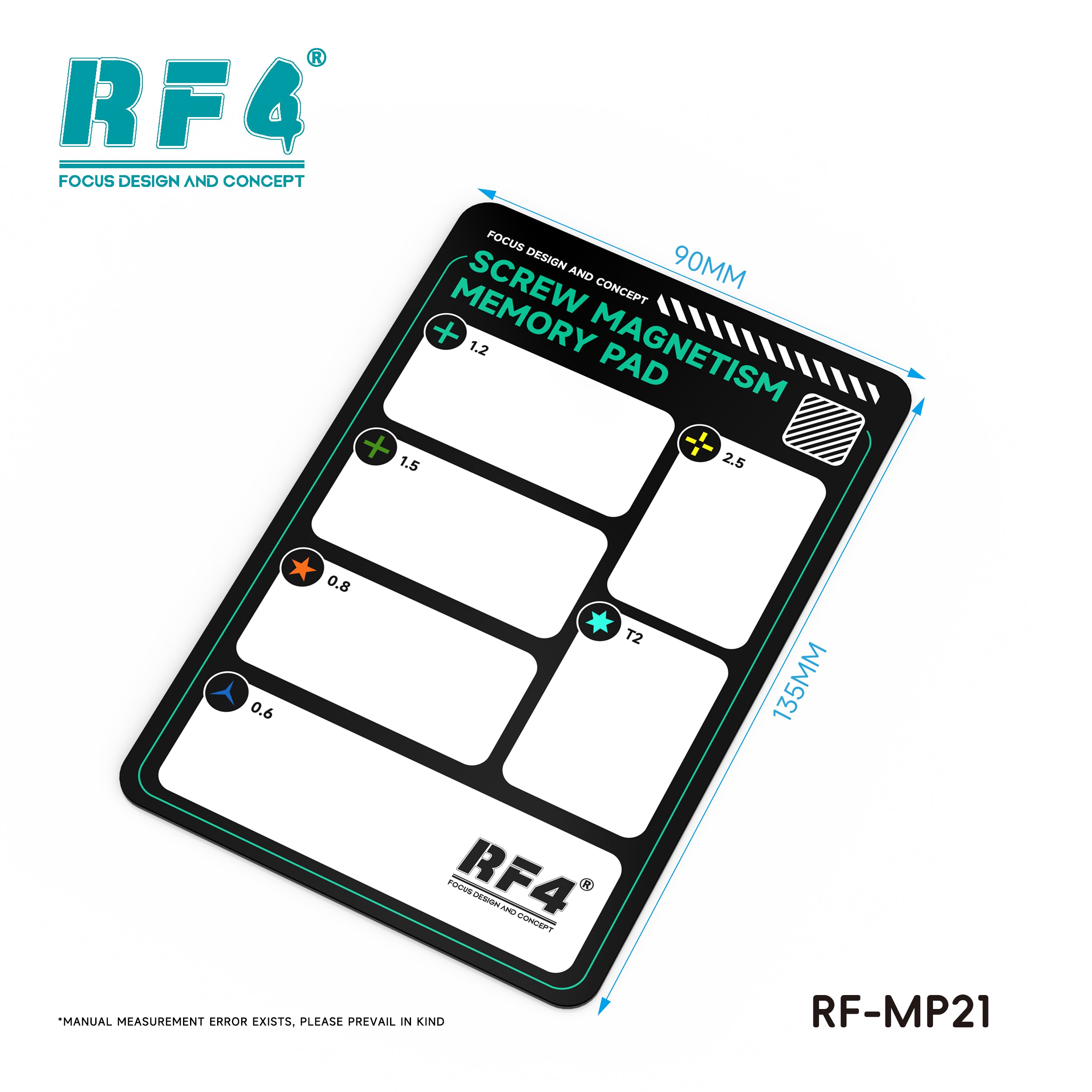 Tapete Magnetico Organizador Rf4 Rf-Mp21
