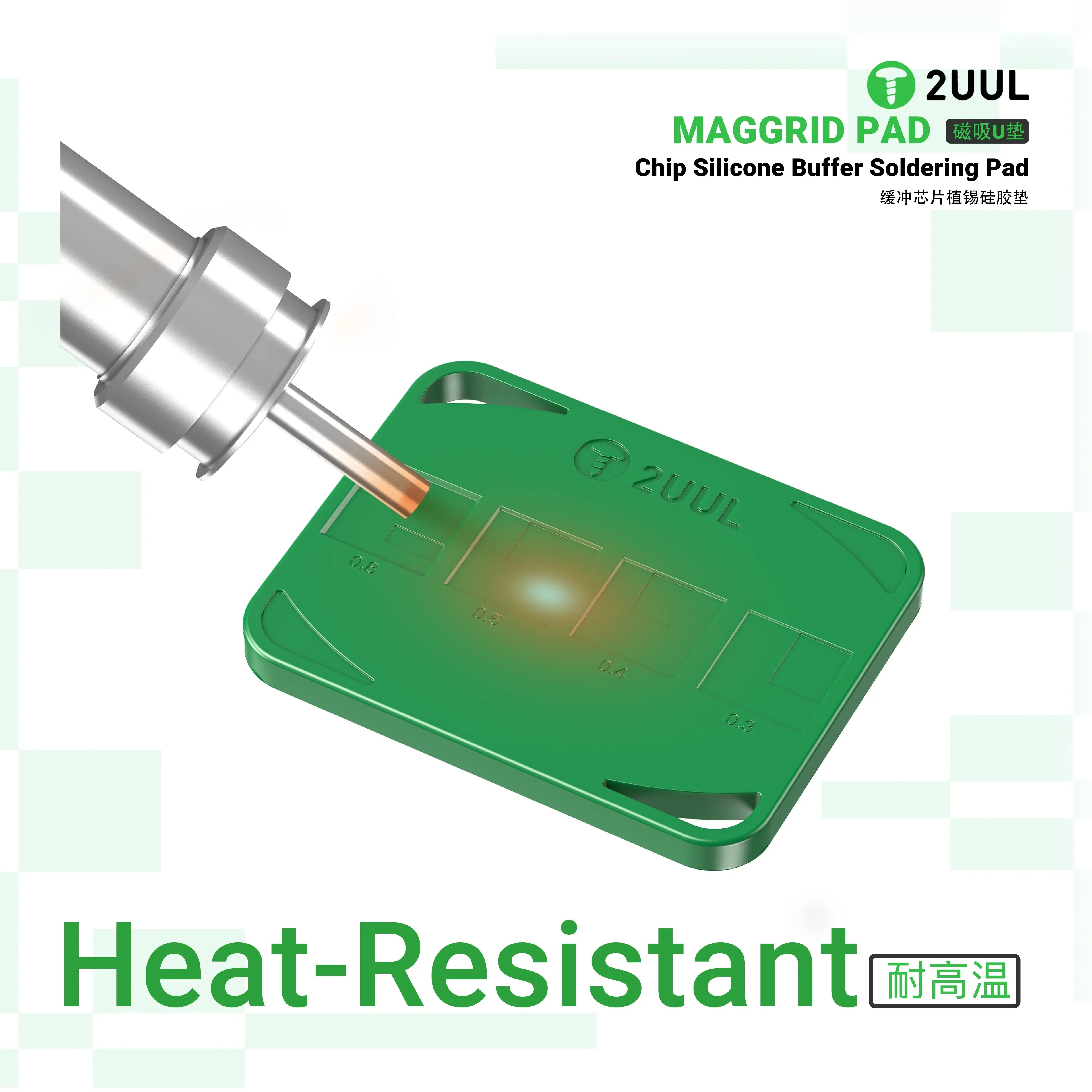 Tapete Mat Sujetador Almohadilla Soldadura Silicon 2Uul Bh15 |+4,000 reseñas 4.9/5 | recibe en 2 días