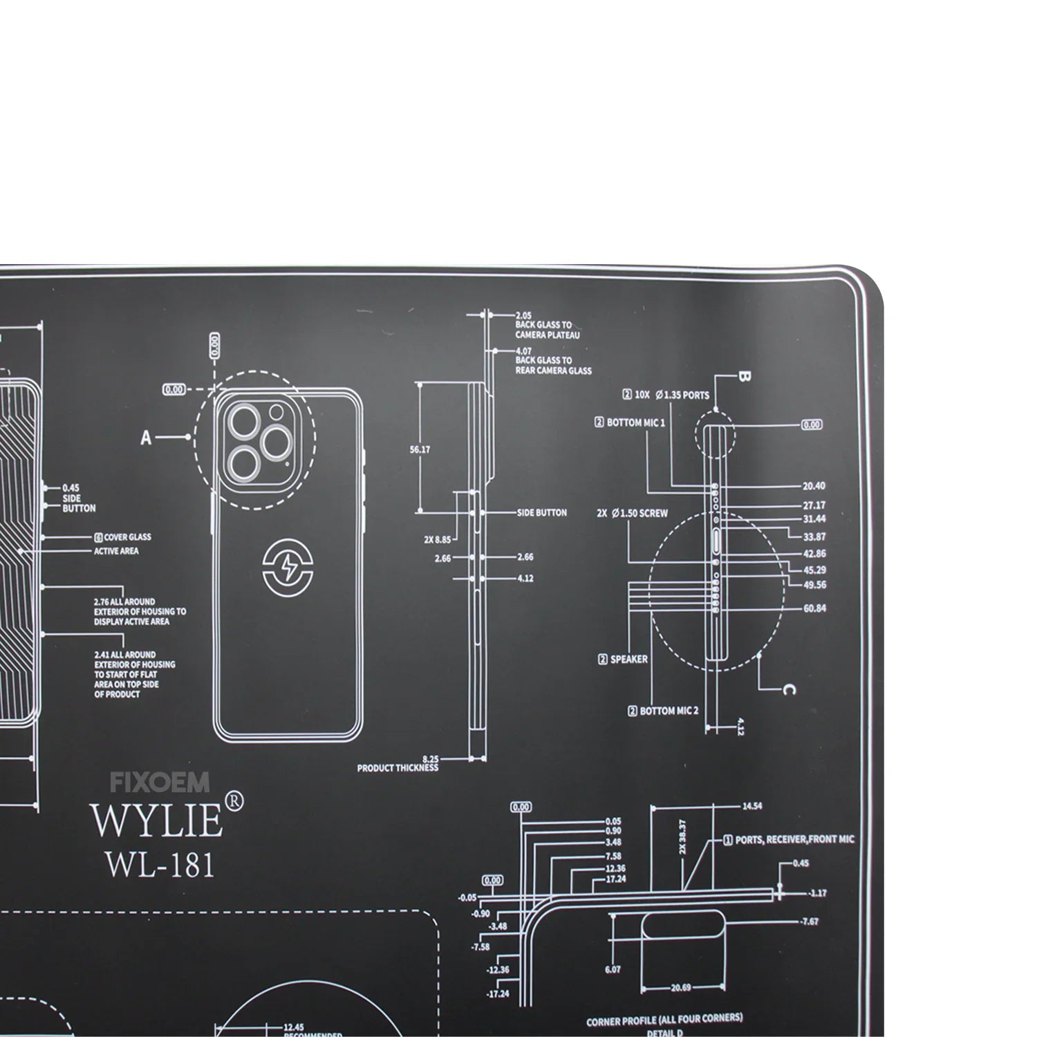 Tapete Silicon Soldar Trabajo Calor Wylie Wl-181 |+4,000 reseñas 4.9/5 | recibe en 2 días