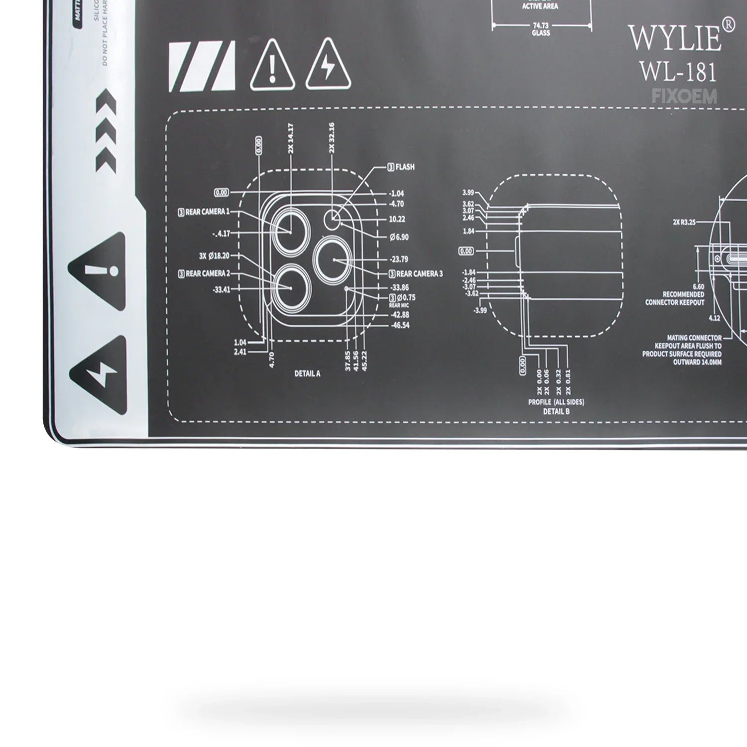 Tapete Silicon Soldar Trabajo Calor Wylie Wl-181 |+4,000 reseñas 4.9/5 | recibe en 2 días