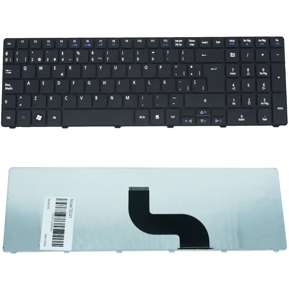 Teclado (SP) ACER Aspire 5536, Aspire 5542, Aspire 5338 |+4,000 reseñas 4.9/5 | recibe en 2 días